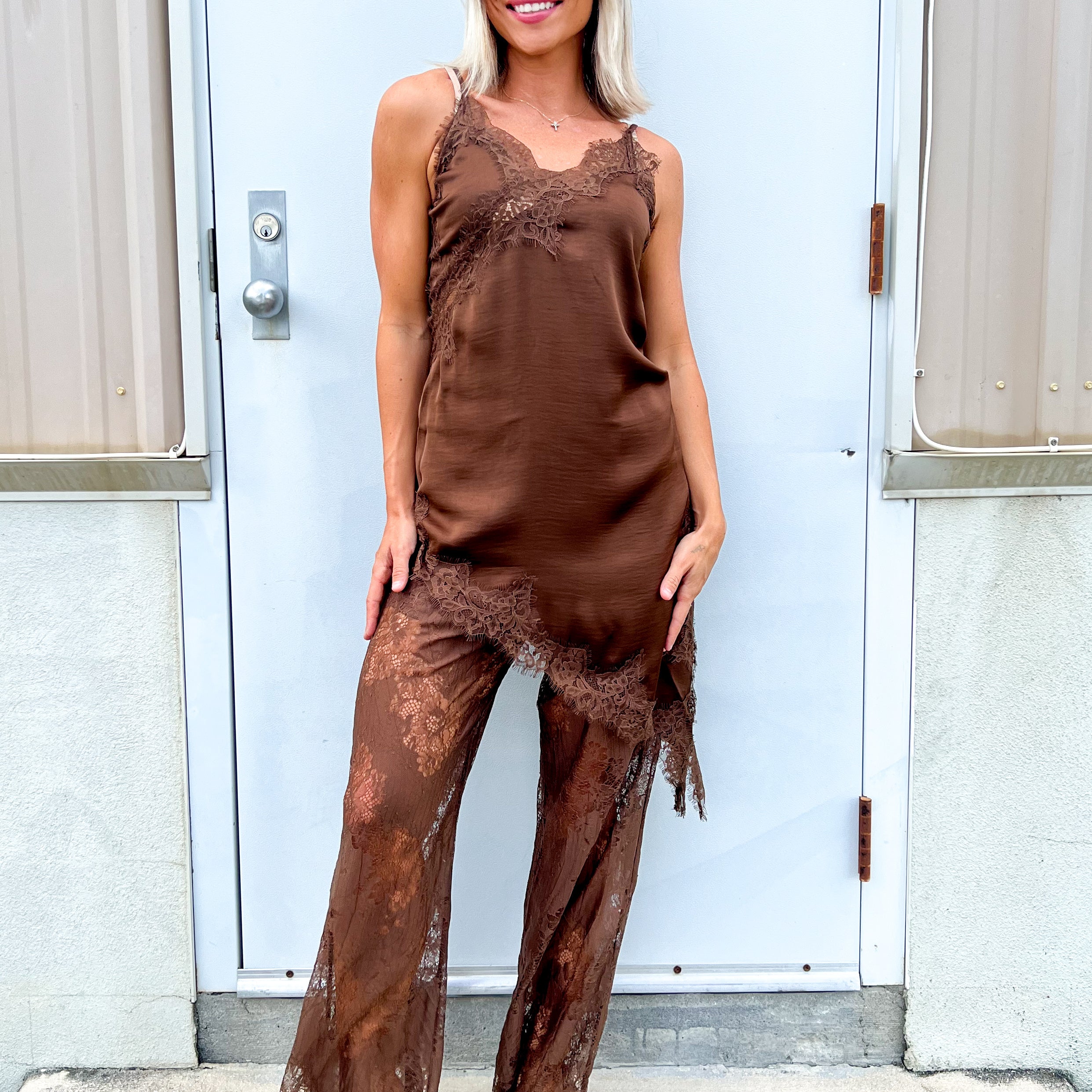 Chic in Lace Set-240 ACTIVEWEAR/SETS-SKYLAR ROSE-Heathered Boho Boutique, Women's Fashion and Accessories in Palmetto, FL