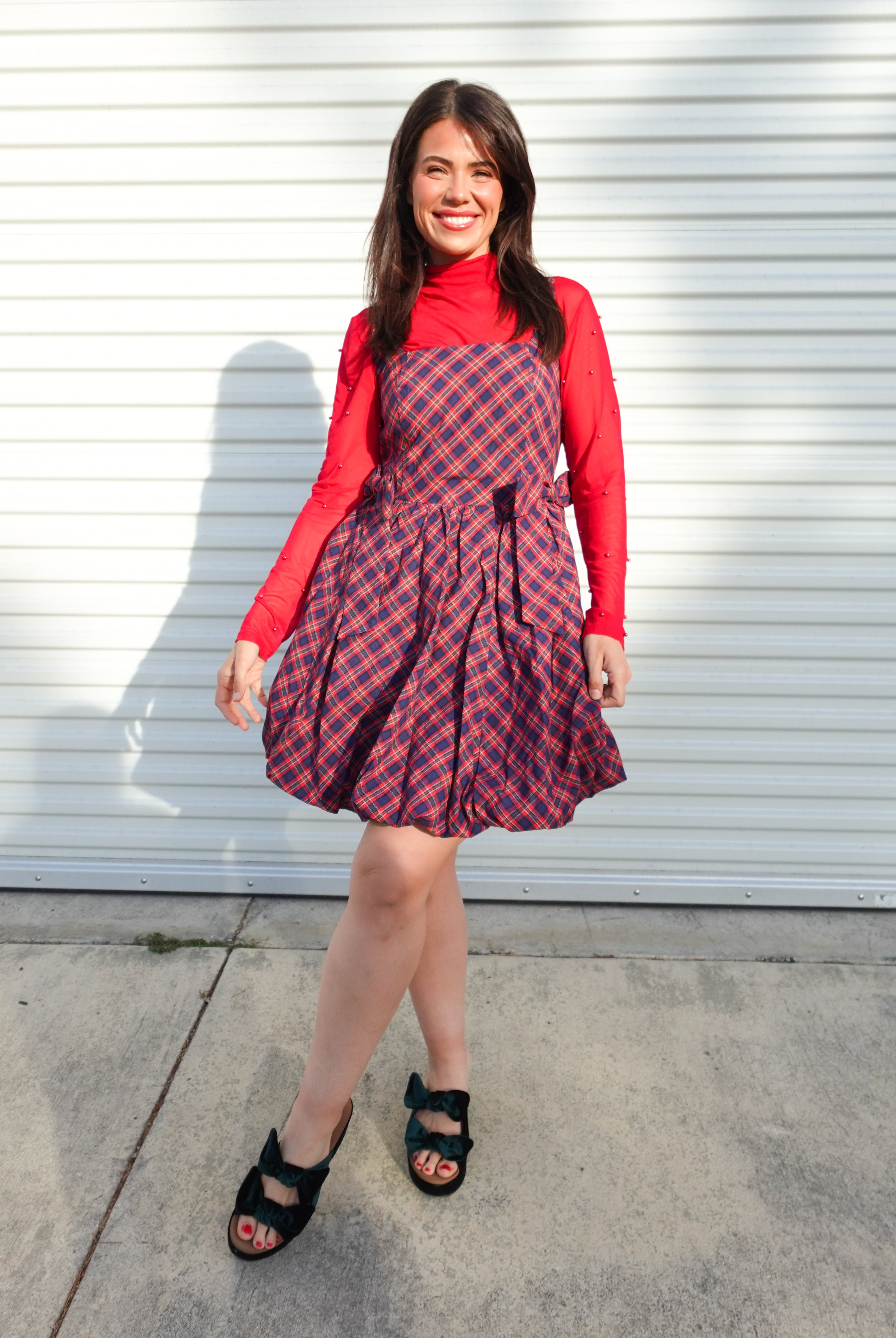 First Noel Dress-230 DRESSES/JUMPSUITS/ROMPERS-ODDI-Heathered Boho Boutique, Women's Fashion and Accessories in Palmetto, FL