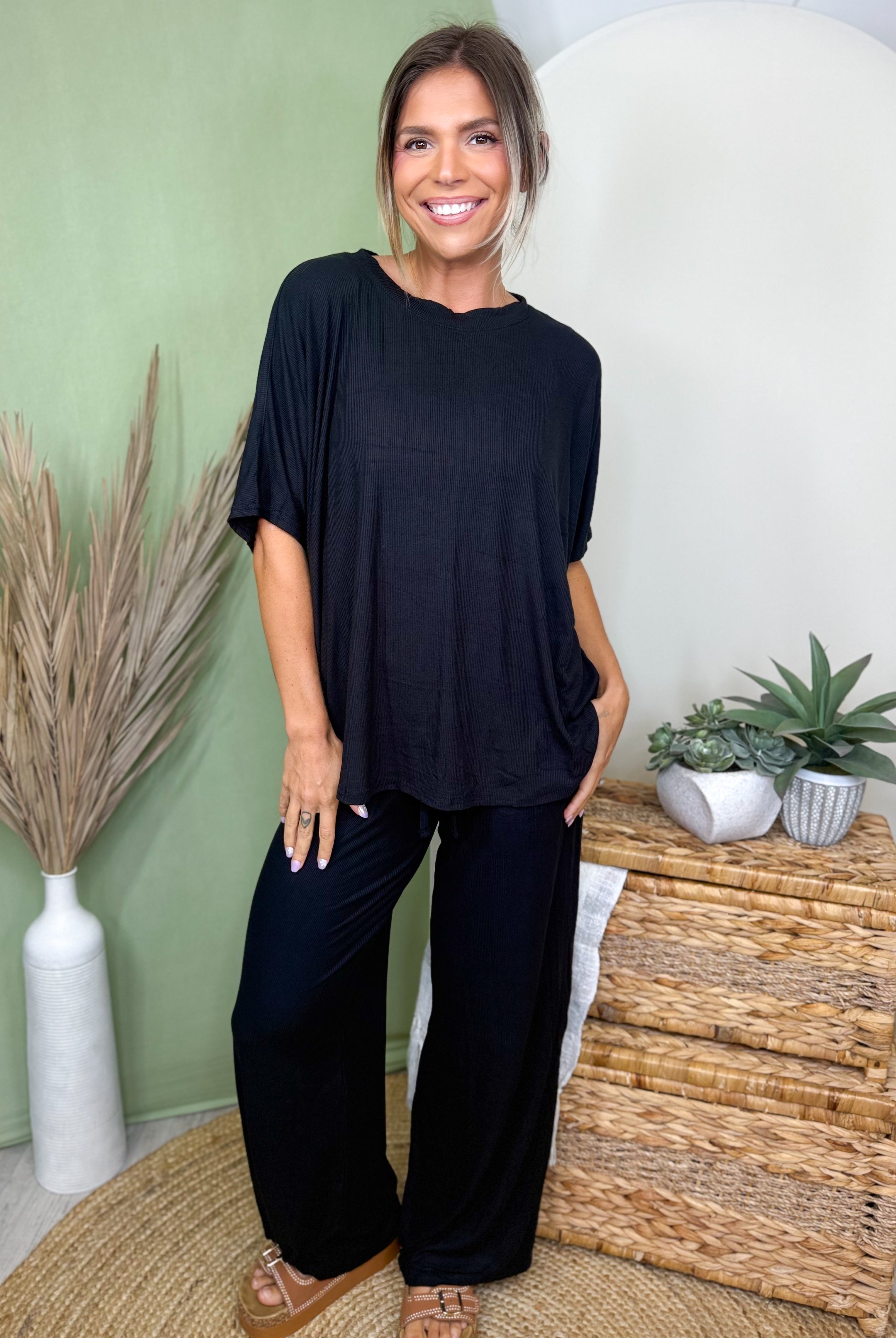 The Soft Life Set-240 ACTIVEWEAR/SETS-ZENANA-Heathered Boho Boutique, Women's Fashion and Accessories in Palmetto, FL