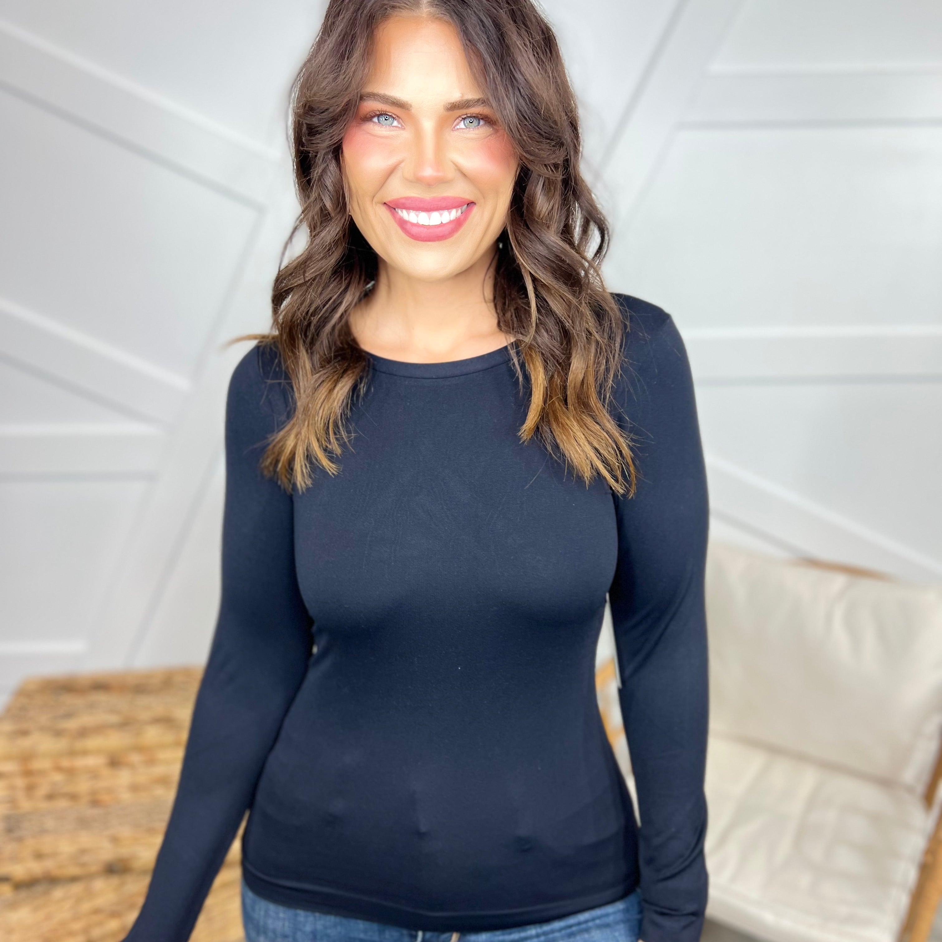 Restock: Take Your Time Seamless Top-120 Long Sleeve Tops-YELETE-Heathered Boho Boutique, Women's Fashion and Accessories in Palmetto, FL