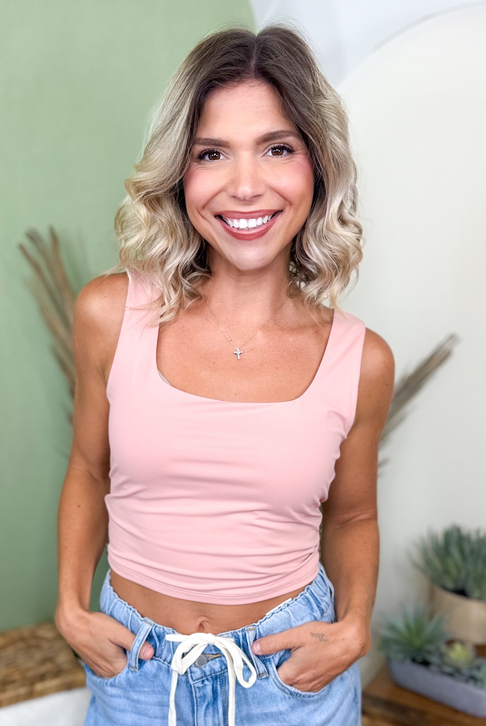 Sienna Wrap Crop Top-100 TANK/CROP TOPS-ODDI-Heathered Boho Boutique, Women's Fashion and Accessories in Palmetto, FL