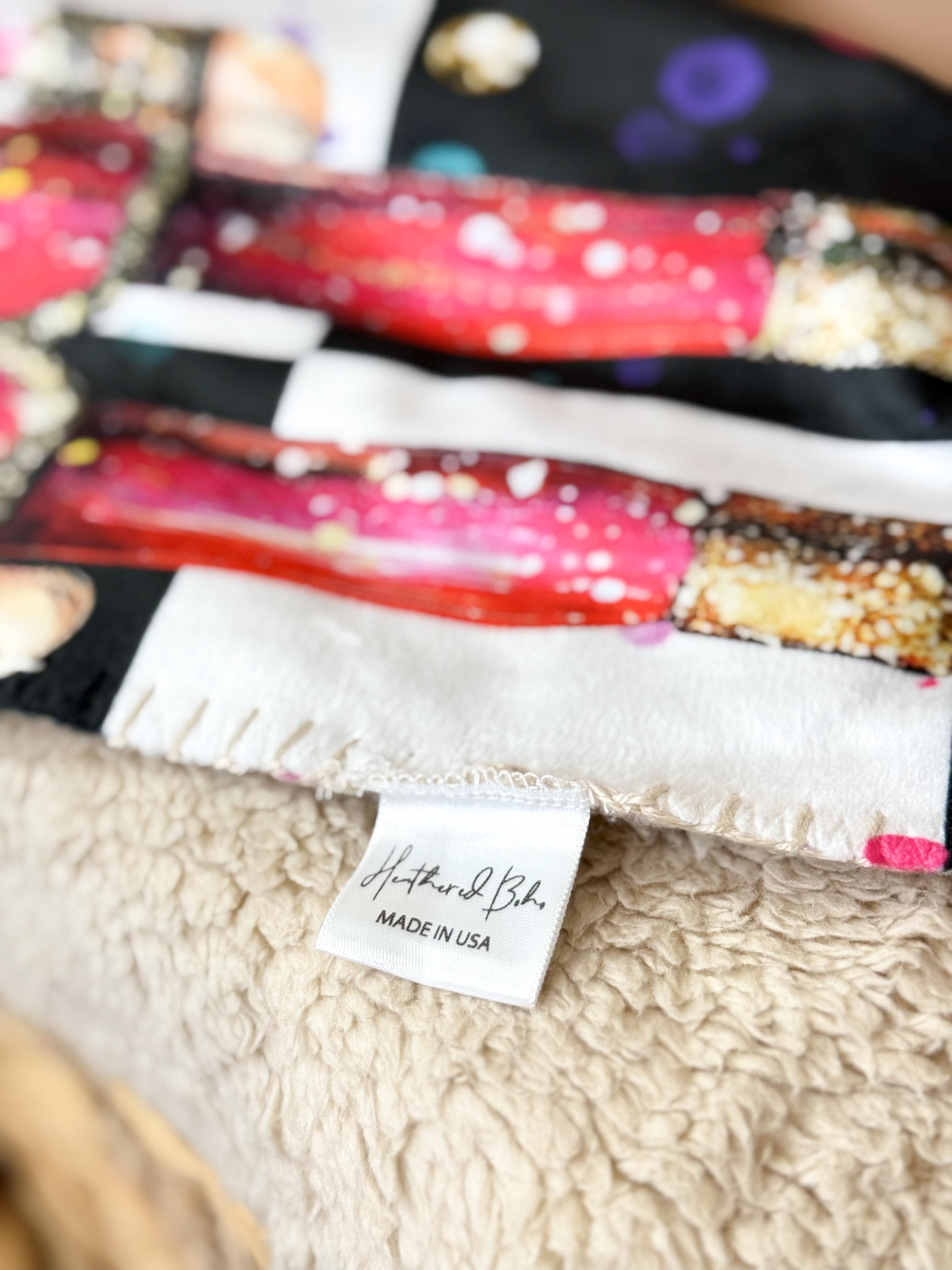 Nutcracker Remix Cloud Luxe Blanket-340 Other Accessories-Heathered Boho-Heathered Boho Boutique, Women's Fashion and Accessories in Palmetto, FL