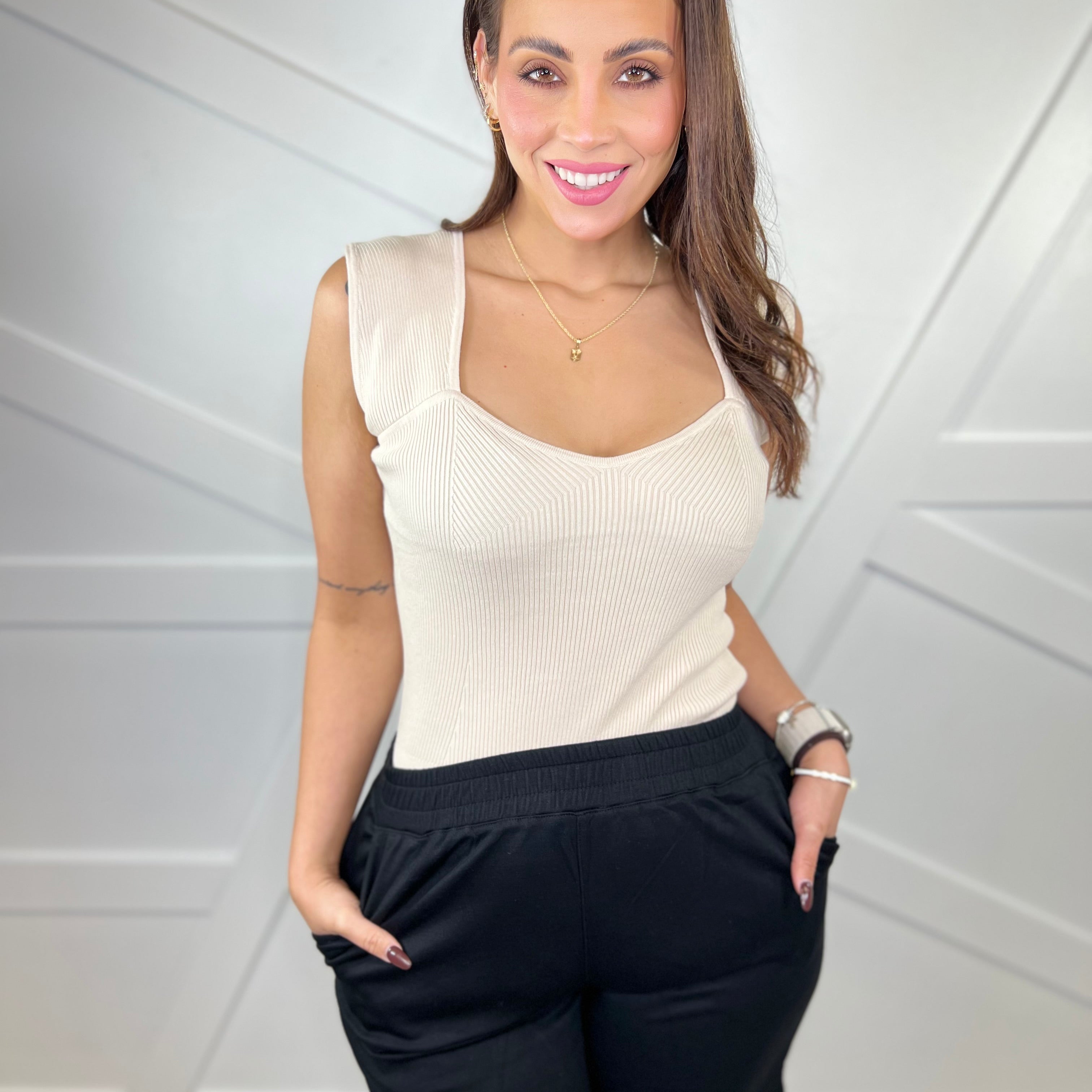 Realization Bodysuit-140 Body Suits/ Intimates-White Birch-Heathered Boho Boutique, Women's Fashion and Accessories in Palmetto, FL