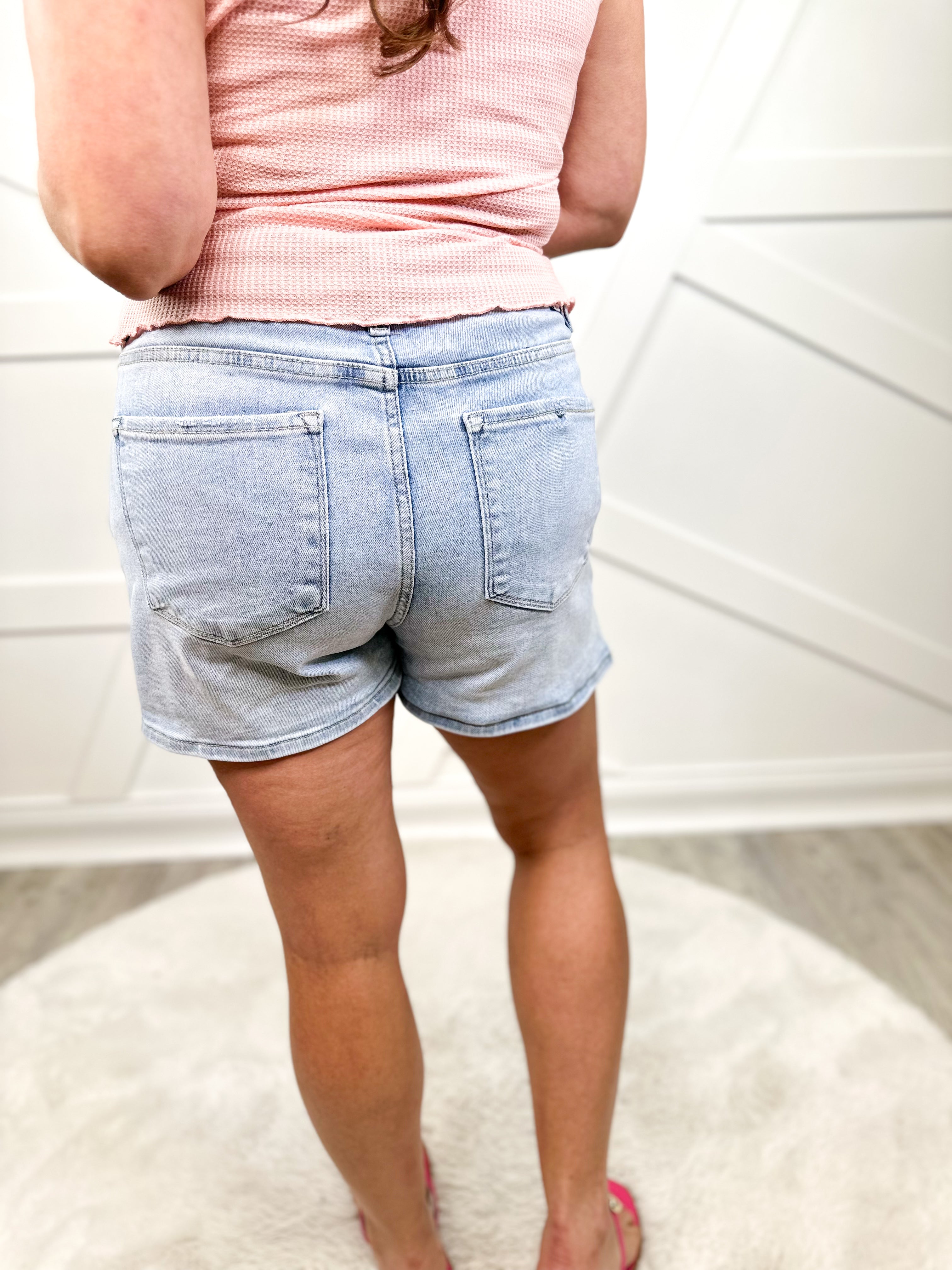 Fresh Style Skort-170 Skort/ Skirt-Risen Jeans-Heathered Boho Boutique, Women's Fashion and Accessories in Palmetto, FL