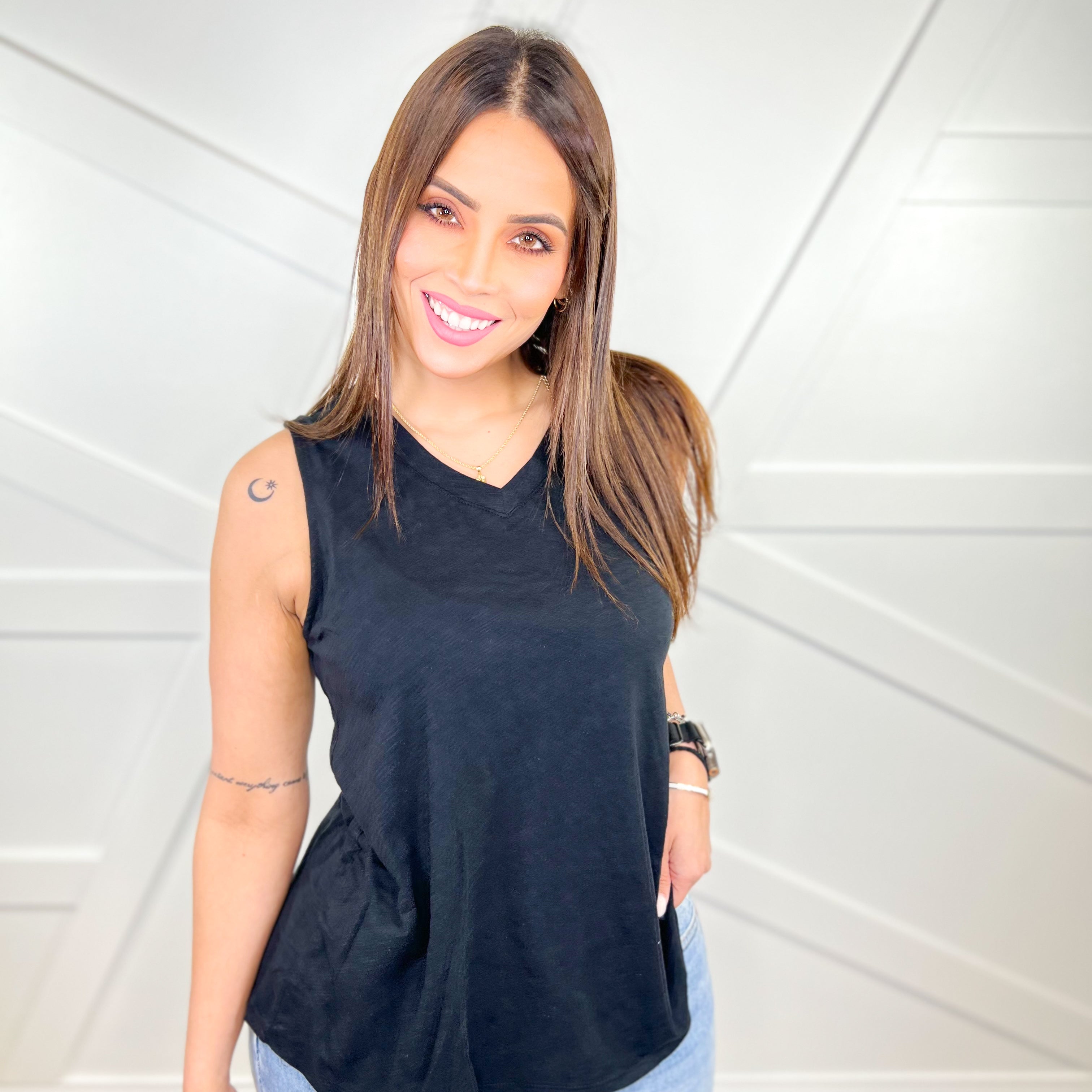Another Life Top-100 Tank/Crop Tops-Andree by Unit-Heathered Boho Boutique, Women's Fashion and Accessories in Palmetto, FL