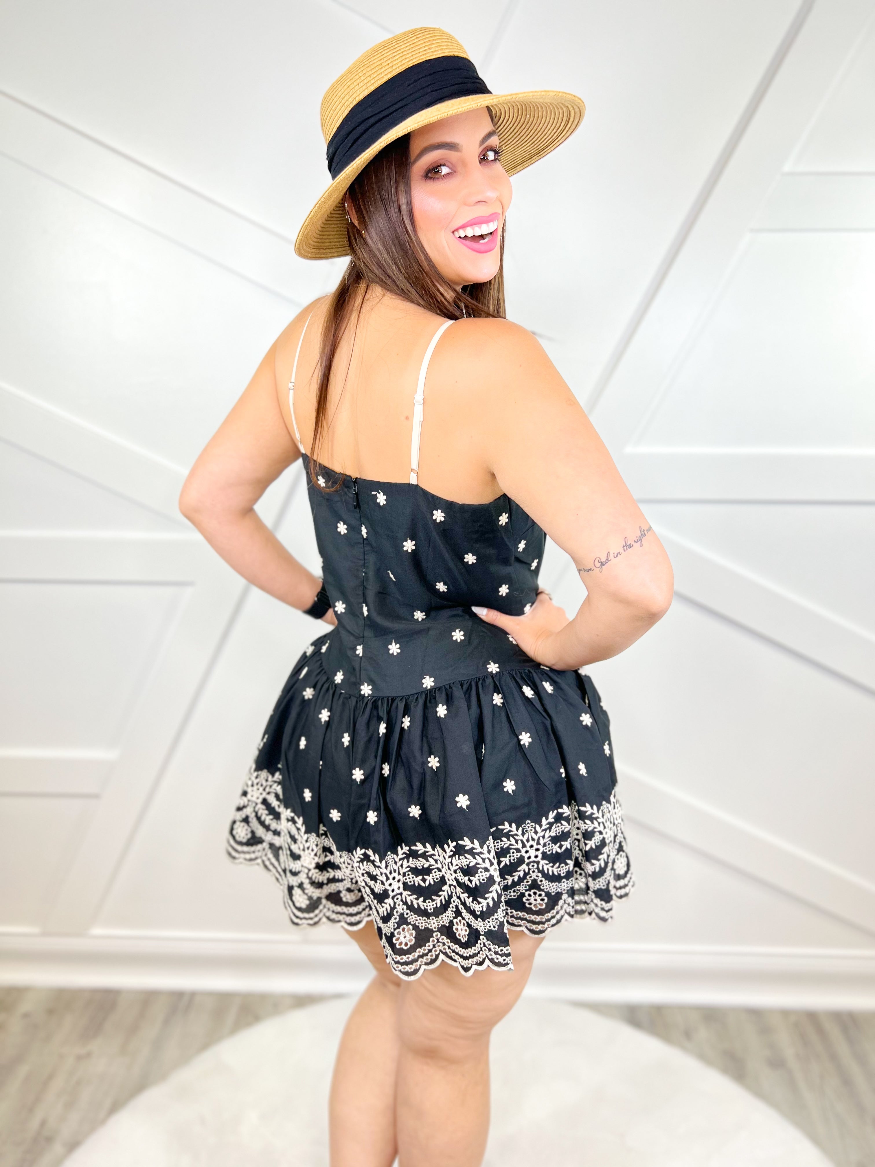 Impress Romper-230 Dresses/Jumpsuits/Rompers-Taelynn-Heathered Boho Boutique, Women's Fashion and Accessories in Palmetto, FL