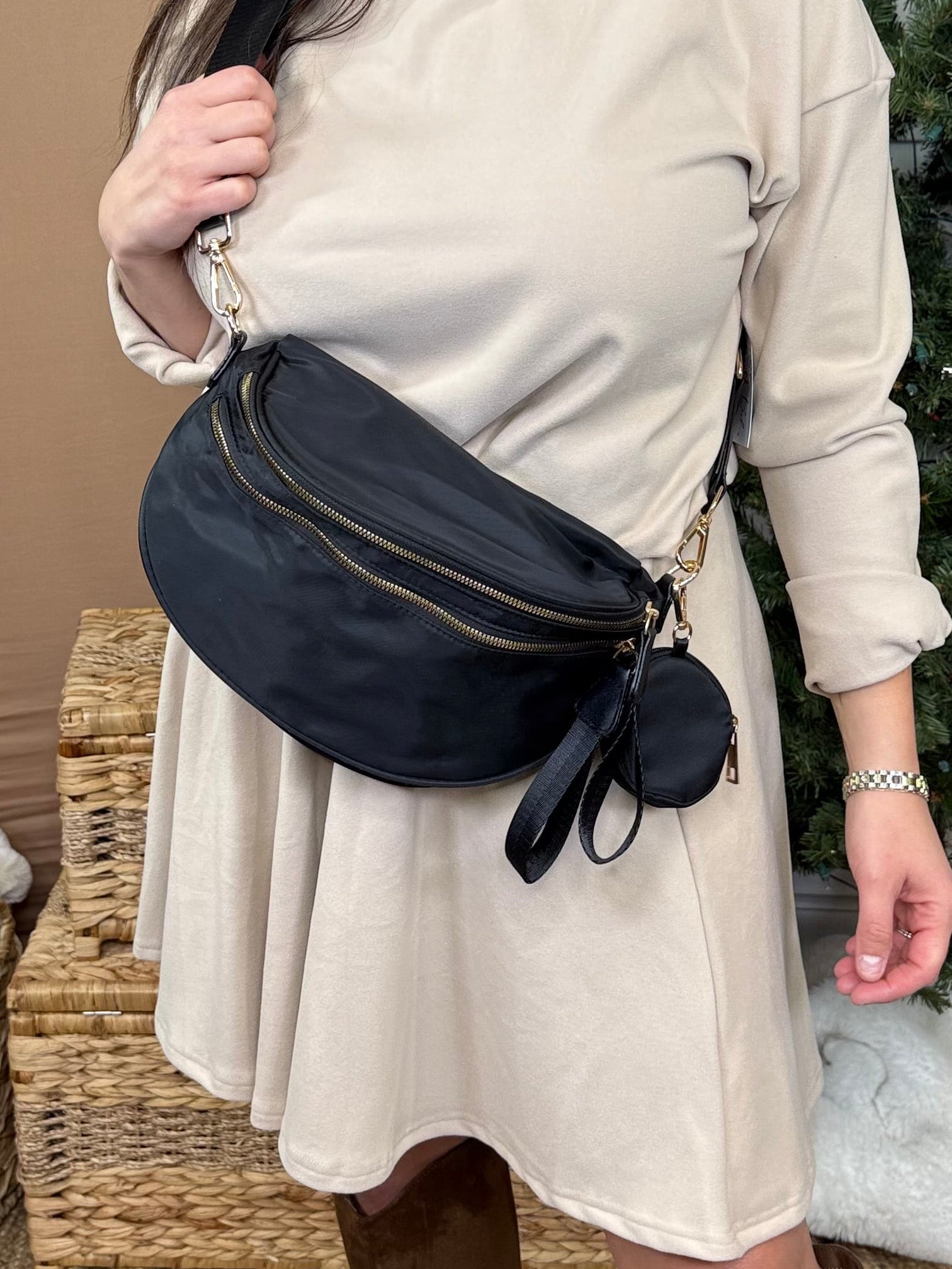 An Anywhere Style Bum Bag-320 Bags-Heathered Boho-Heathered Boho Boutique, Women's Fashion and Accessories in Palmetto, FL