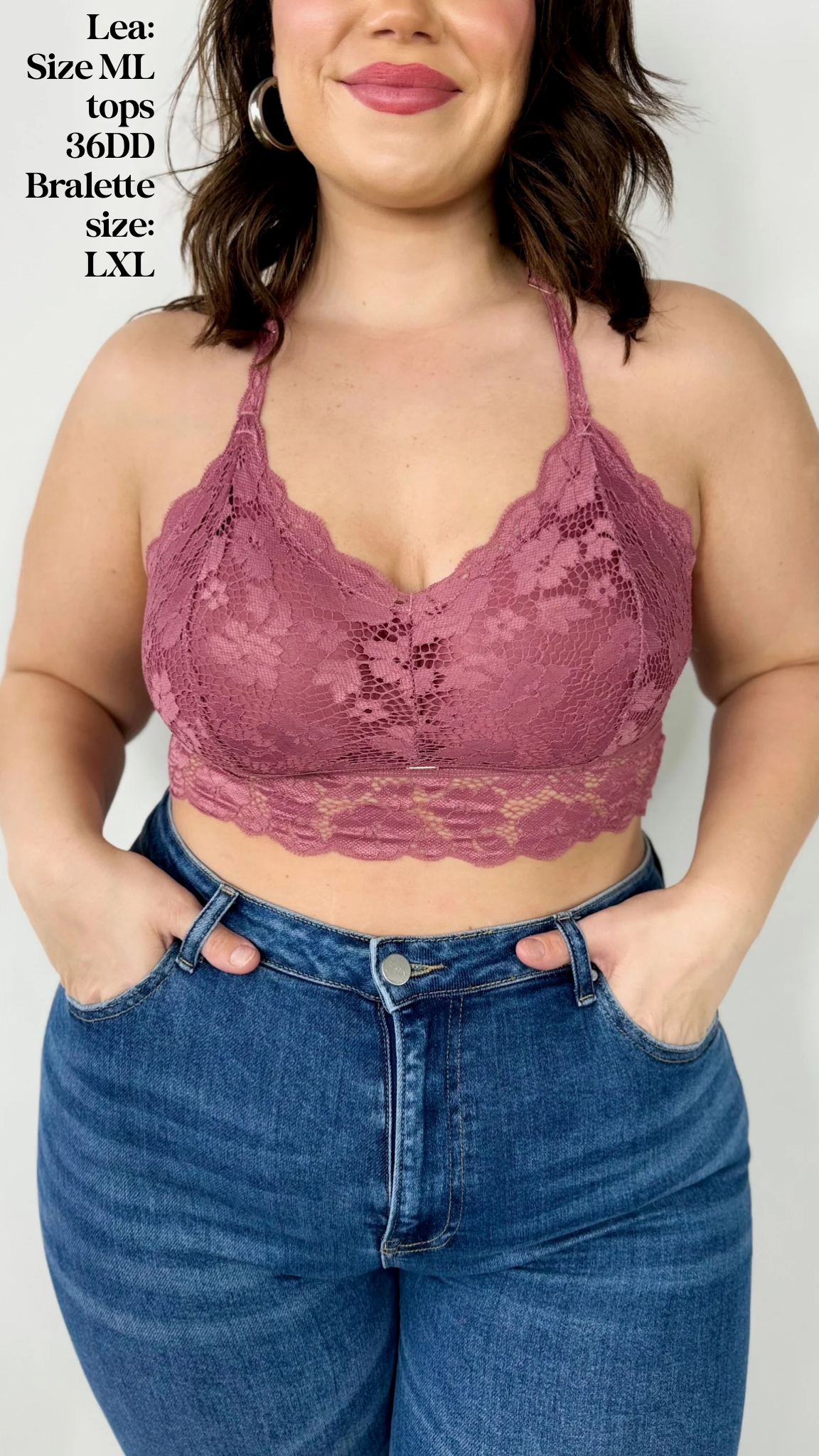 Juliette Lace Bralette (Reg/Curvy)-140 Body Suits/ Intimates-Jady K-Heathered Boho Boutique, Women's Fashion and Accessories in Palmetto, FL