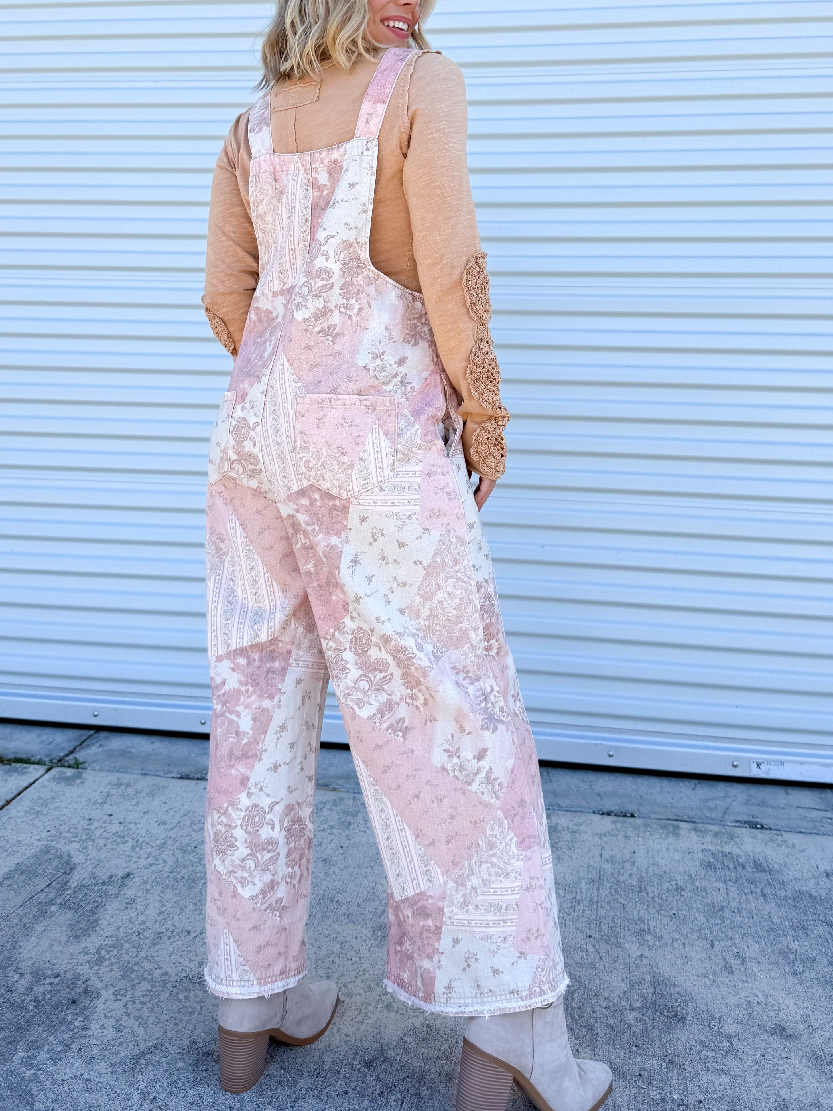 Out For the Day Overalls-230 DRESSES/JUMPSUITS/ROMPERS-EASEL-Heathered Boho Boutique, Women's Fashion and Accessories in Palmetto, FL