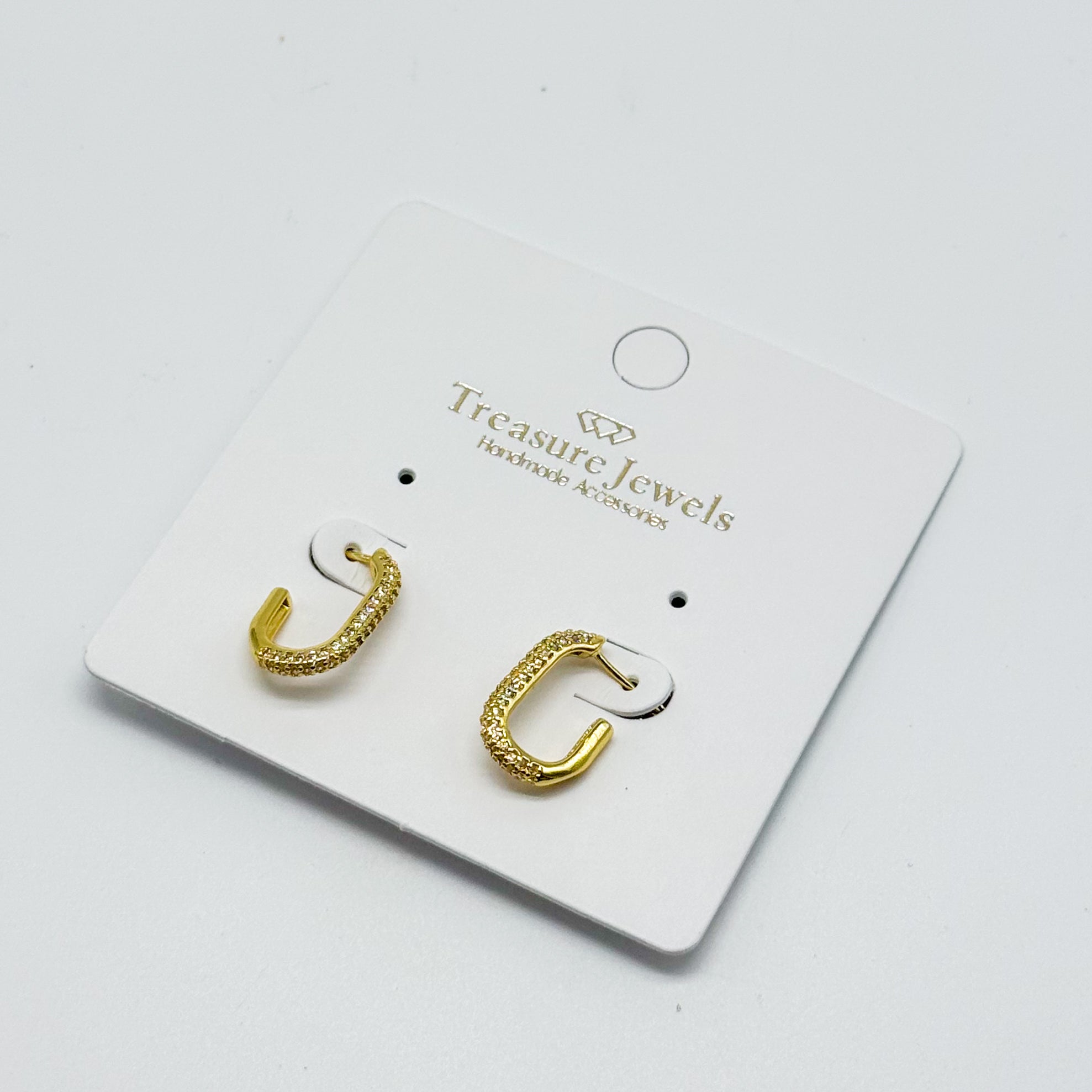 Klarissa Hoop-310 Jewelry-Treasure Jewels-Heathered Boho Boutique, Women's Fashion and Accessories in Palmetto, FL