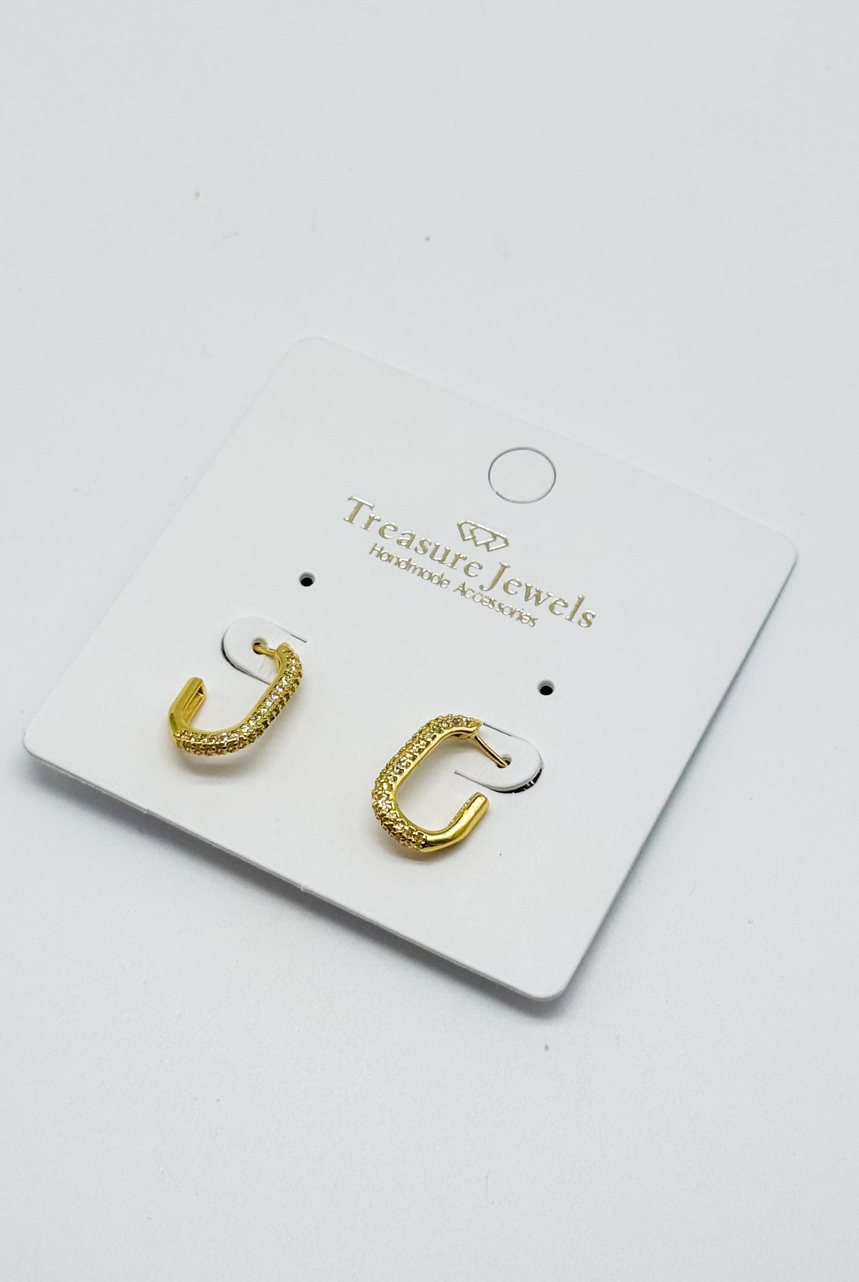 Klarissa Hoop-310 Jewelry-Treasure Jewels-Heathered Boho Boutique, Women's Fashion and Accessories in Palmetto, FL