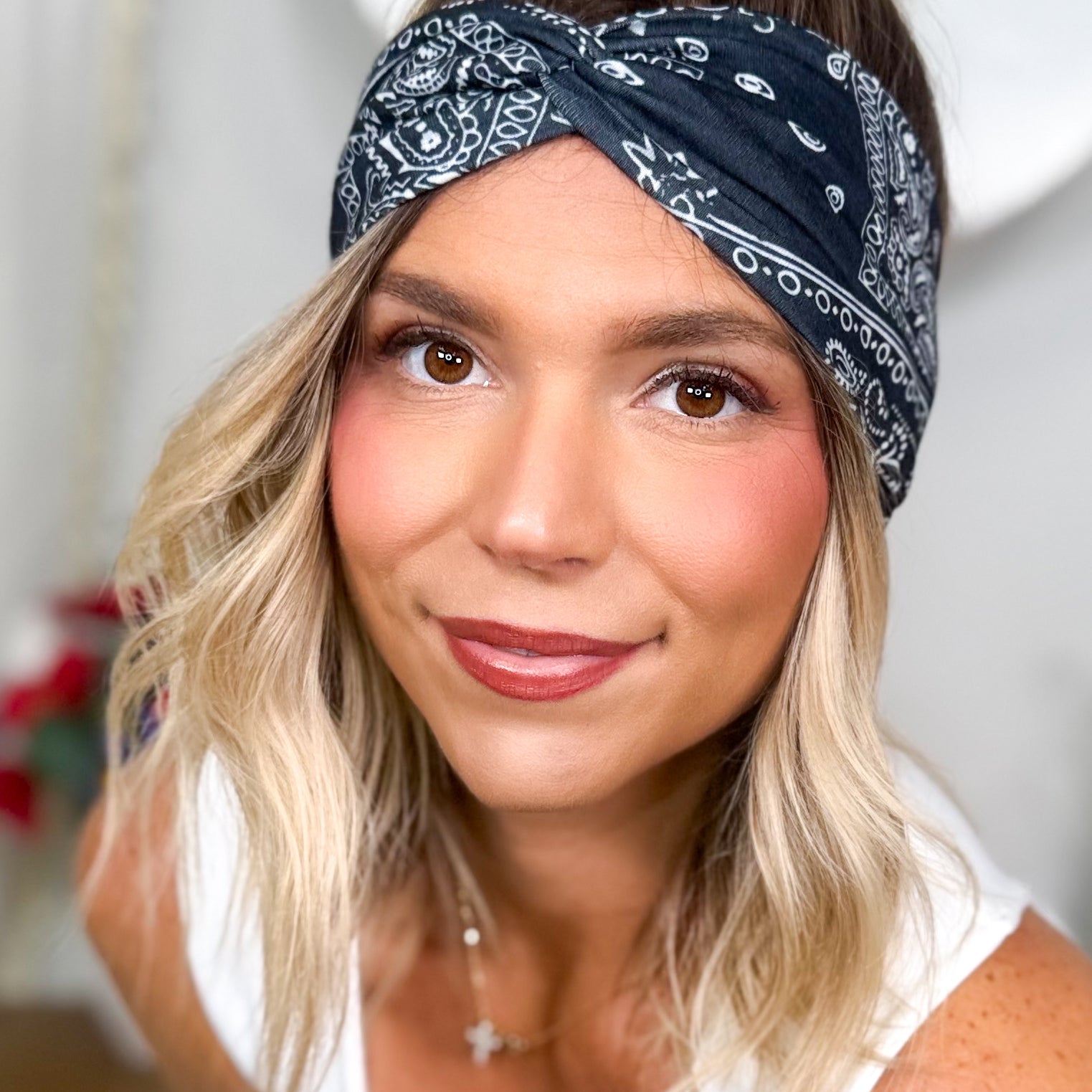 Bandana Twist Headwrap-340 Other Accessories-Love And Repeat-Heathered Boho Boutique, Women's Fashion and Accessories in Palmetto, FL