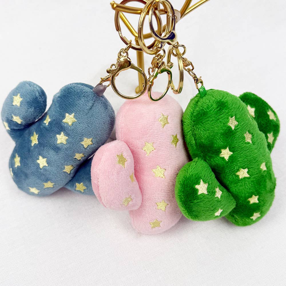 Cactus Plushie Key Chain Purse Charm-340 Other Accessories-Love and Repeat-Heathered Boho Boutique, Women's Fashion and Accessories in Palmetto, FL