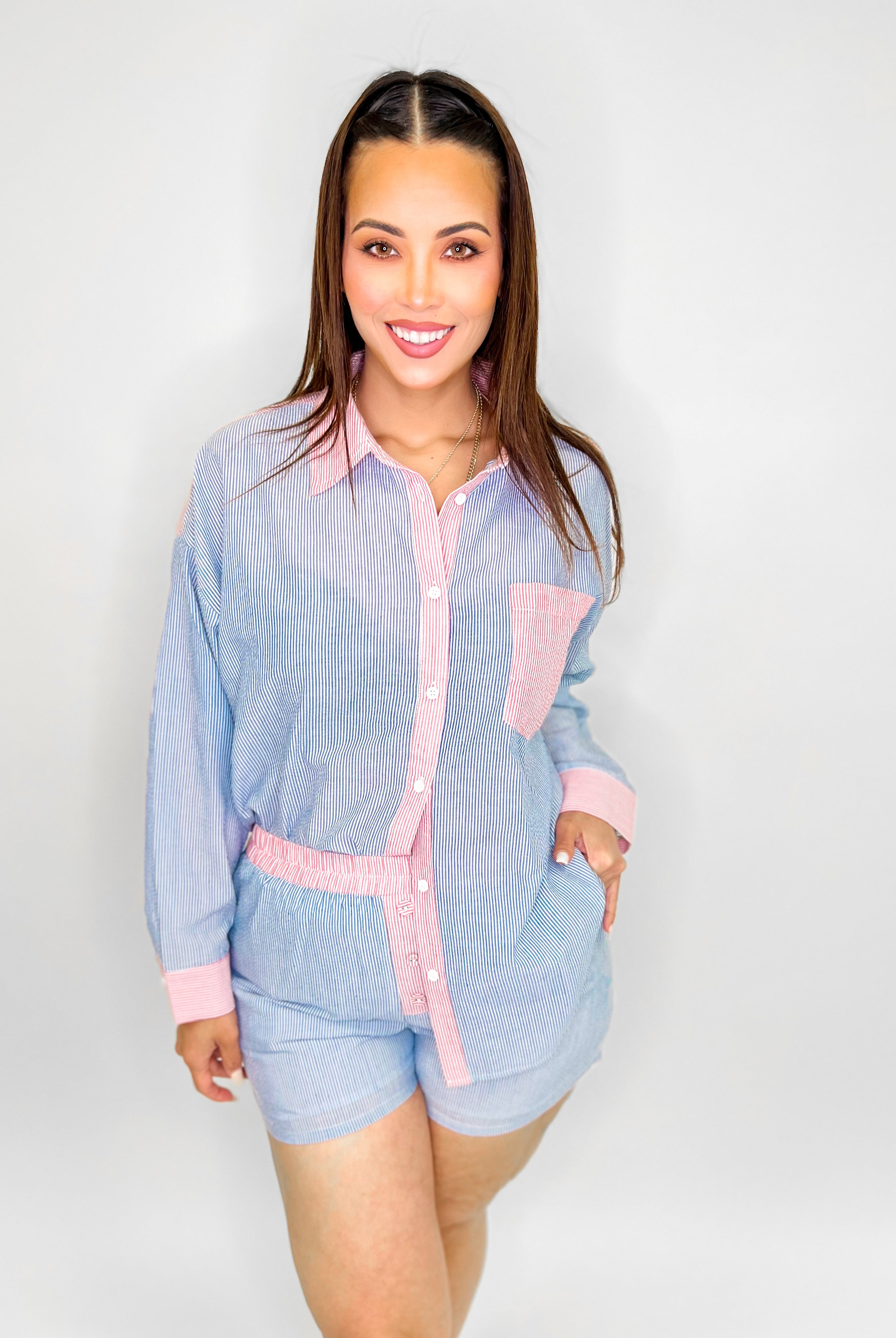 Absolute Charm Top-120 LONG SLEEVE TOPS-GILLI-Heathered Boho Boutique, Women's Fashion and Accessories in Palmetto, FL