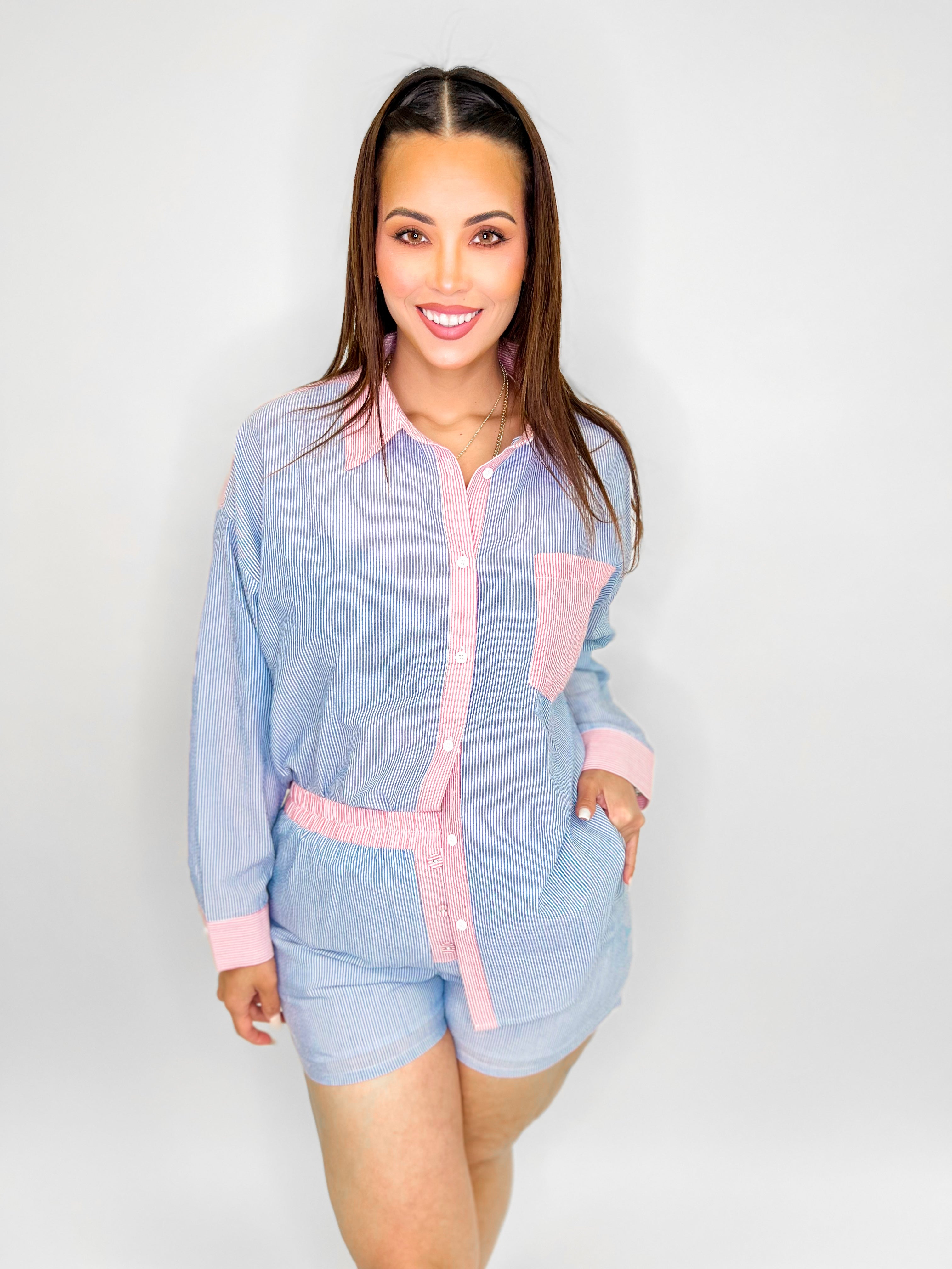 Absolute Charm Top-120 LONG SLEEVE TOPS-GILLI-Heathered Boho Boutique, Women's Fashion and Accessories in Palmetto, FL