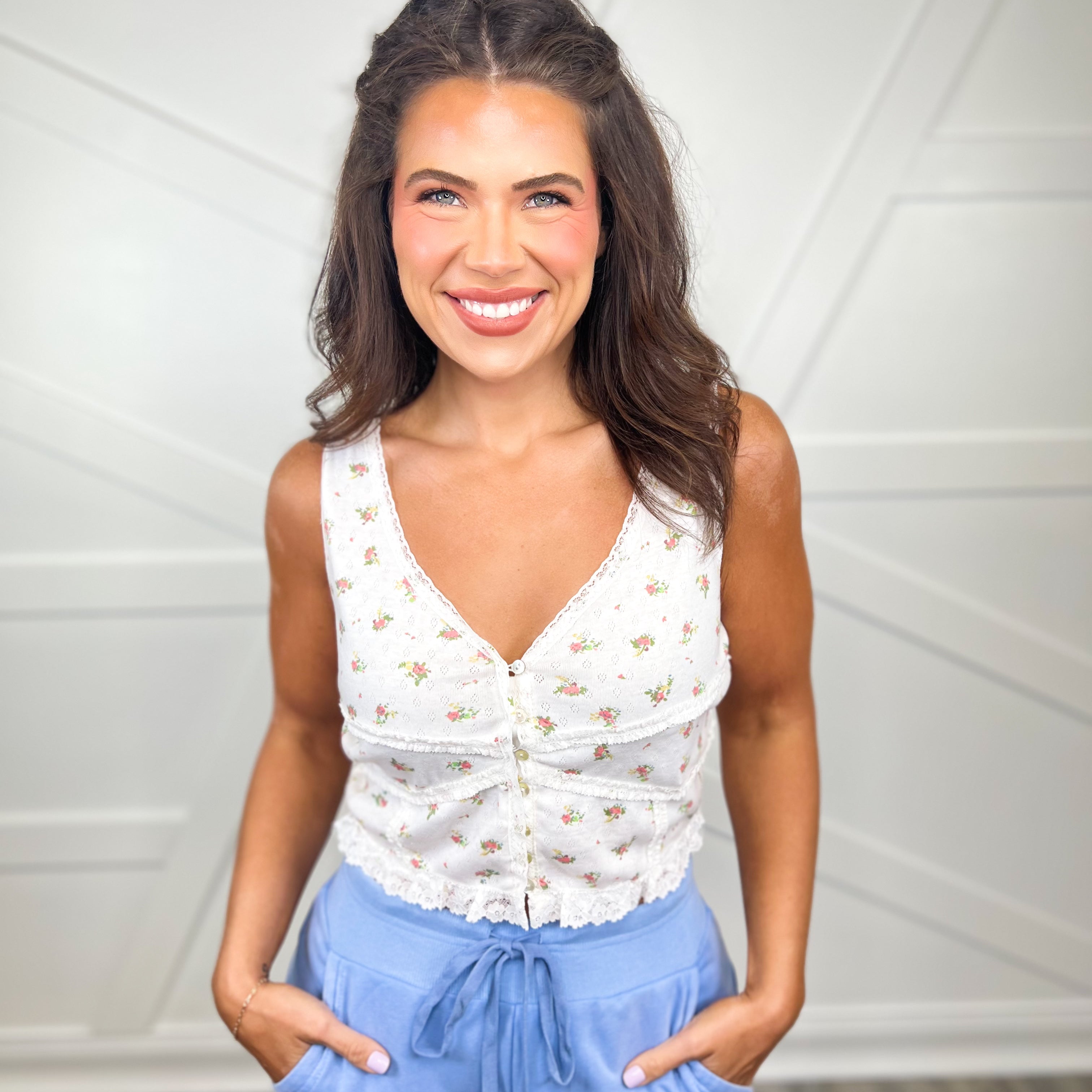 Hot Moment Tank Top-100 TANK/CROP TOPS-Pol-Heathered Boho Boutique, Women's Fashion and Accessories in Palmetto, FL