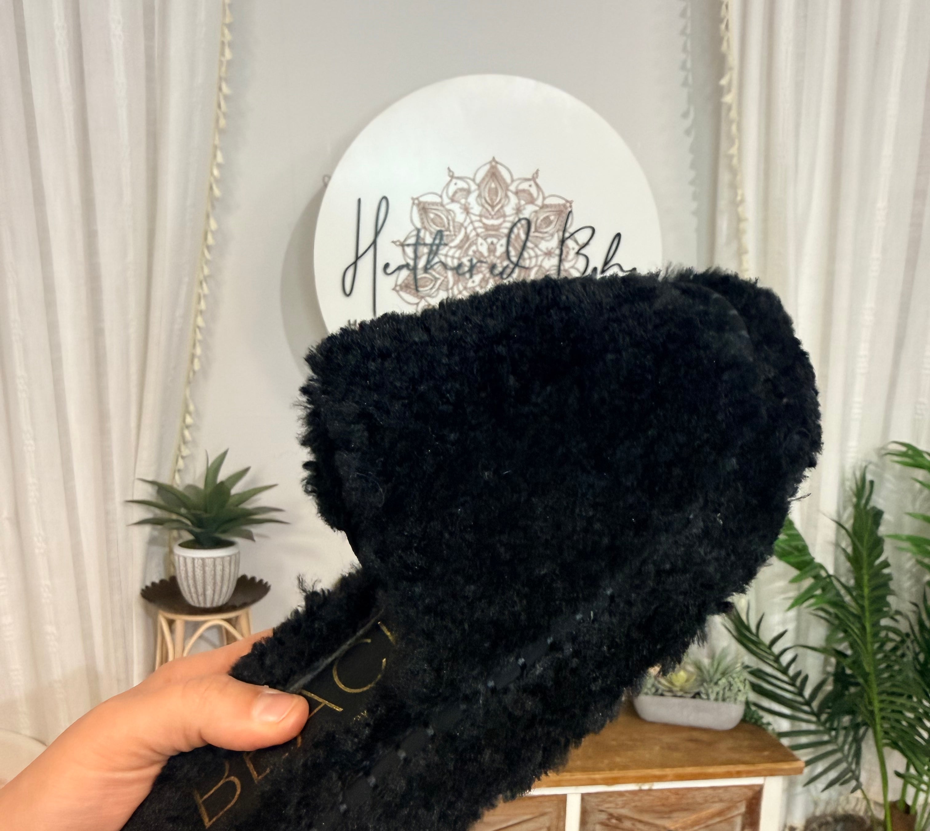 Frost Slippers - Black-350 SHOES-MATISSE-Heathered Boho Boutique, Women's Fashion and Accessories in Palmetto, FL