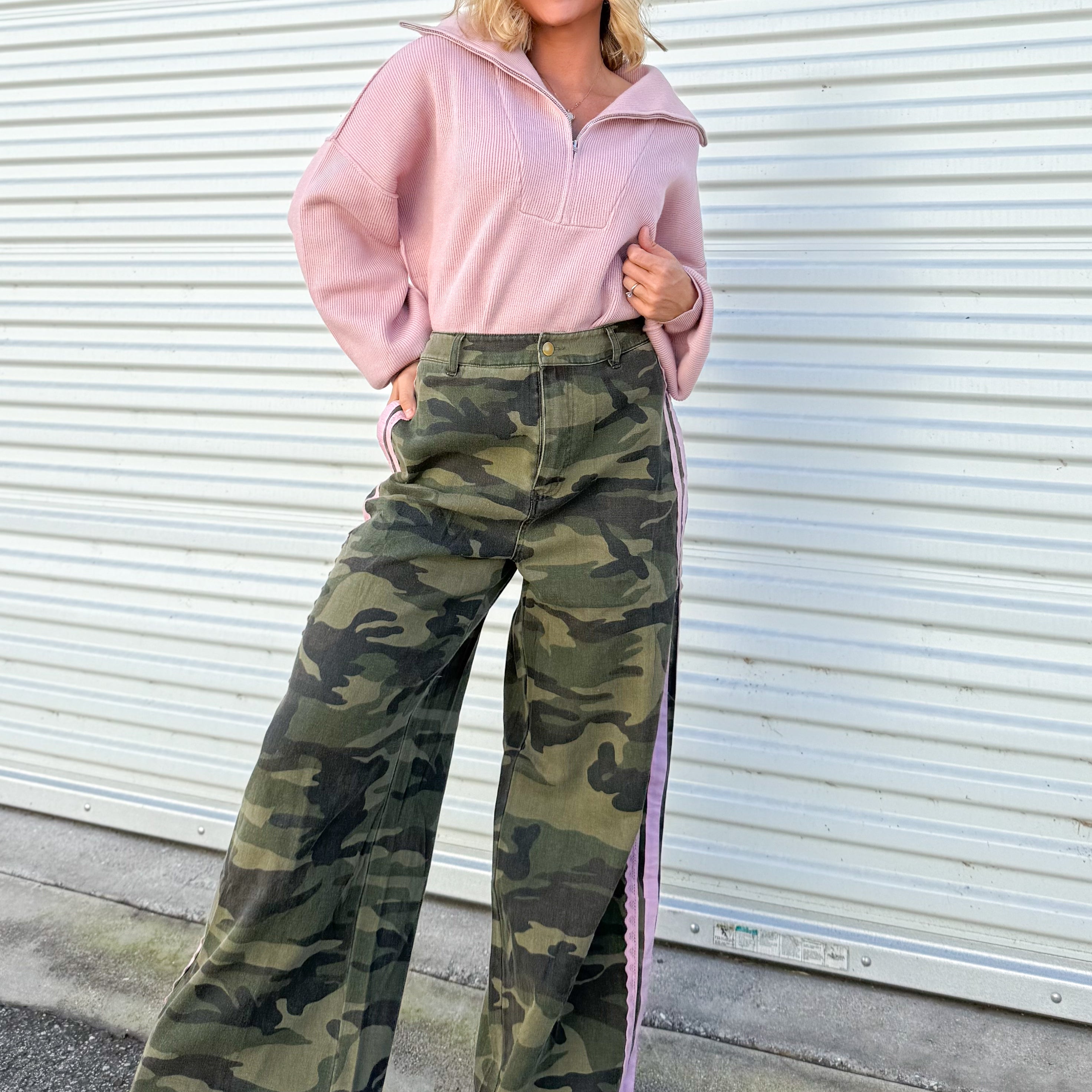 In Command Pants-150 PANTS-Oddi-Heathered Boho Boutique, Women's Fashion and Accessories in Palmetto, FL