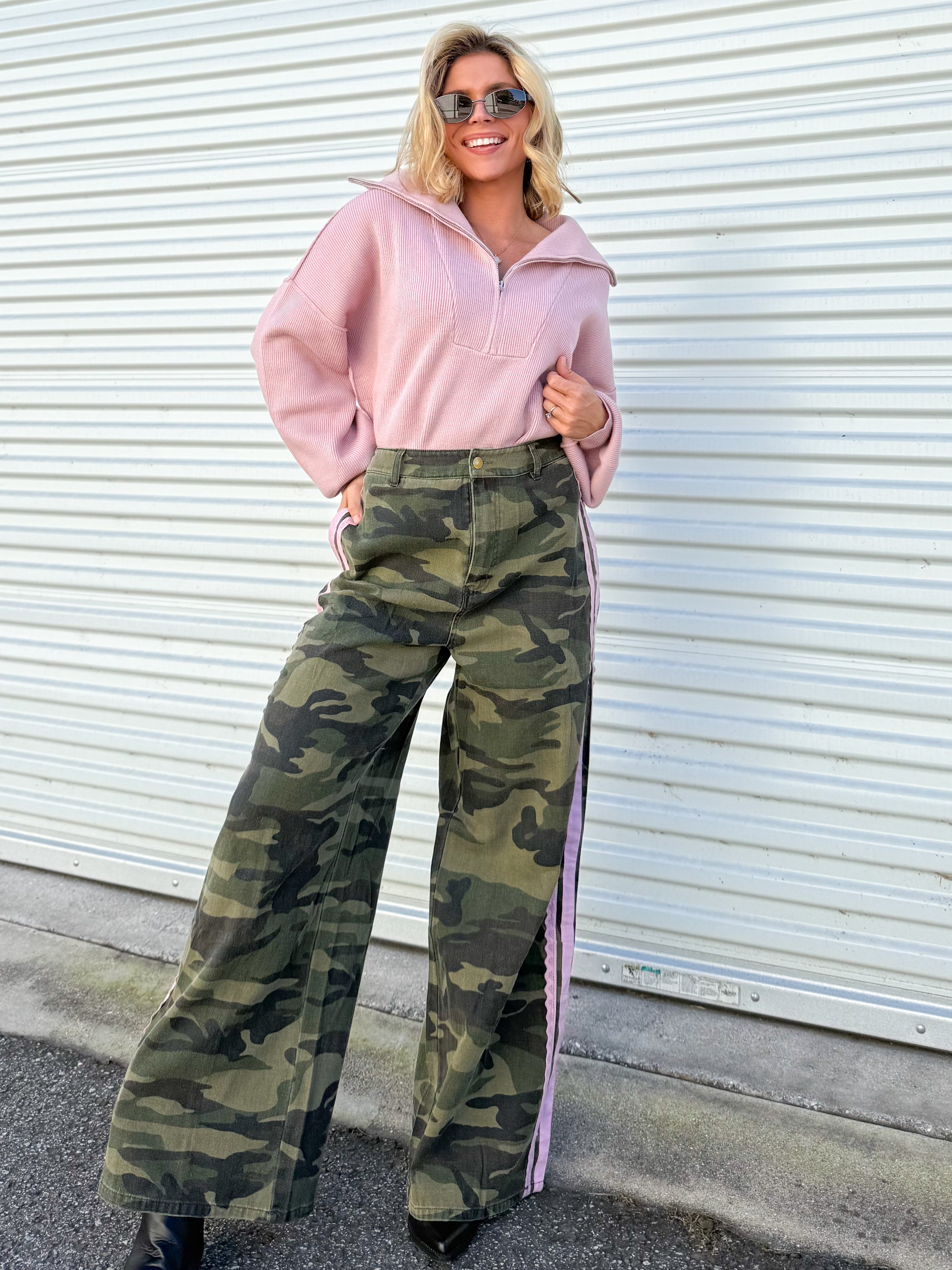 In Command Pants-150 PANTS-Oddi-Heathered Boho Boutique, Women's Fashion and Accessories in Palmetto, FL
