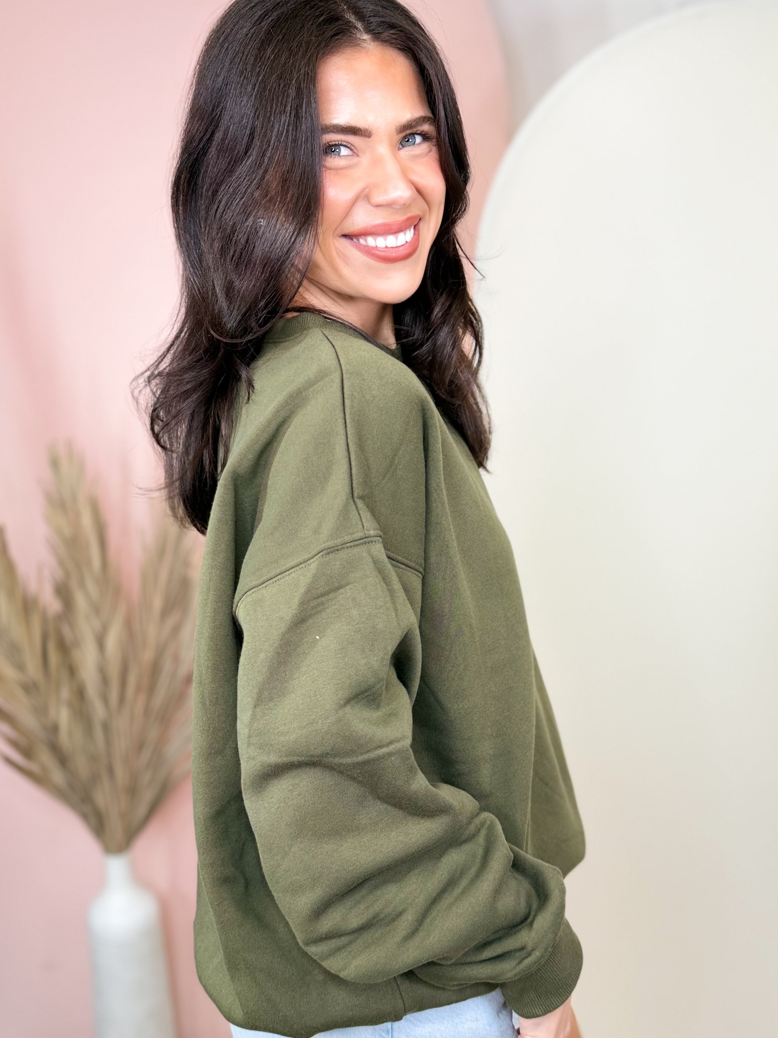 The Comfort Club Sweatshirt-125 SWEATER-ZENANA-Heathered Boho Boutique, Women's Fashion and Accessories in Palmetto, FL