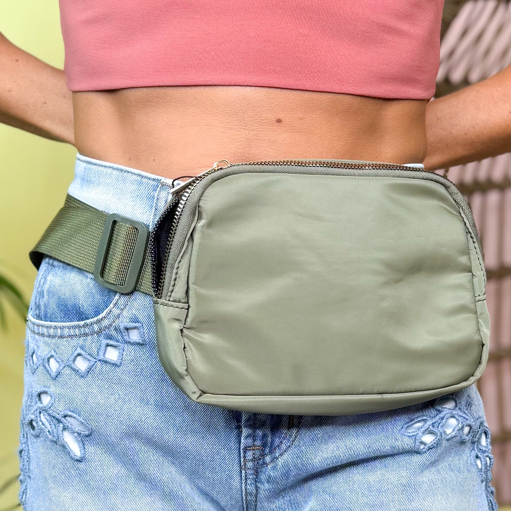 Solid Color Medium Crossbody Belt Bag-320 Bags-Love and Repeat-Heathered Boho Boutique, Women's Fashion and Accessories in Palmetto, FL