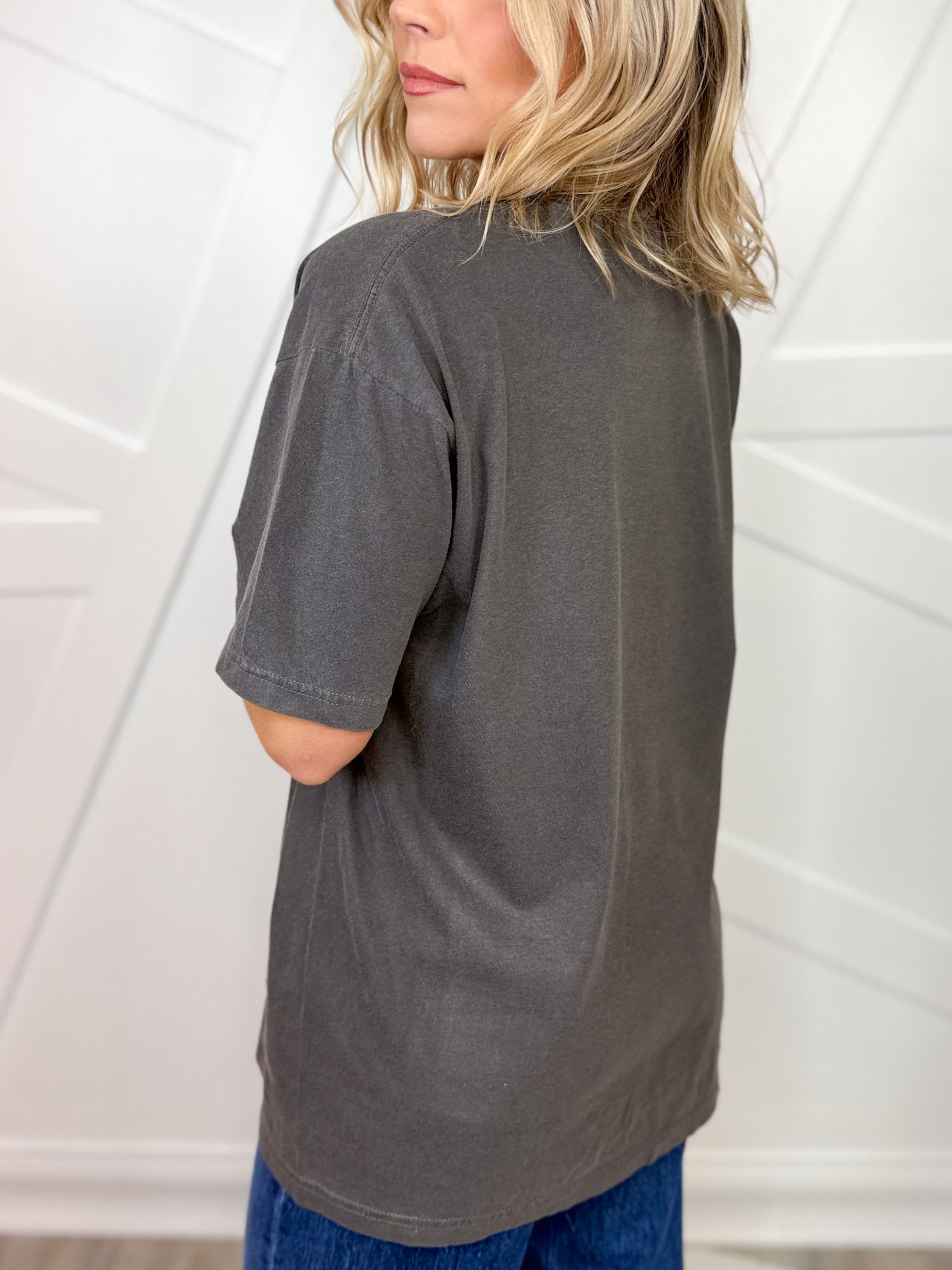 My Trauma Made Me Funny Graphic Tee-130 Graphic Tees-Heathered Boho-Heathered Boho Boutique, Women's Fashion and Accessories in Palmetto, FL