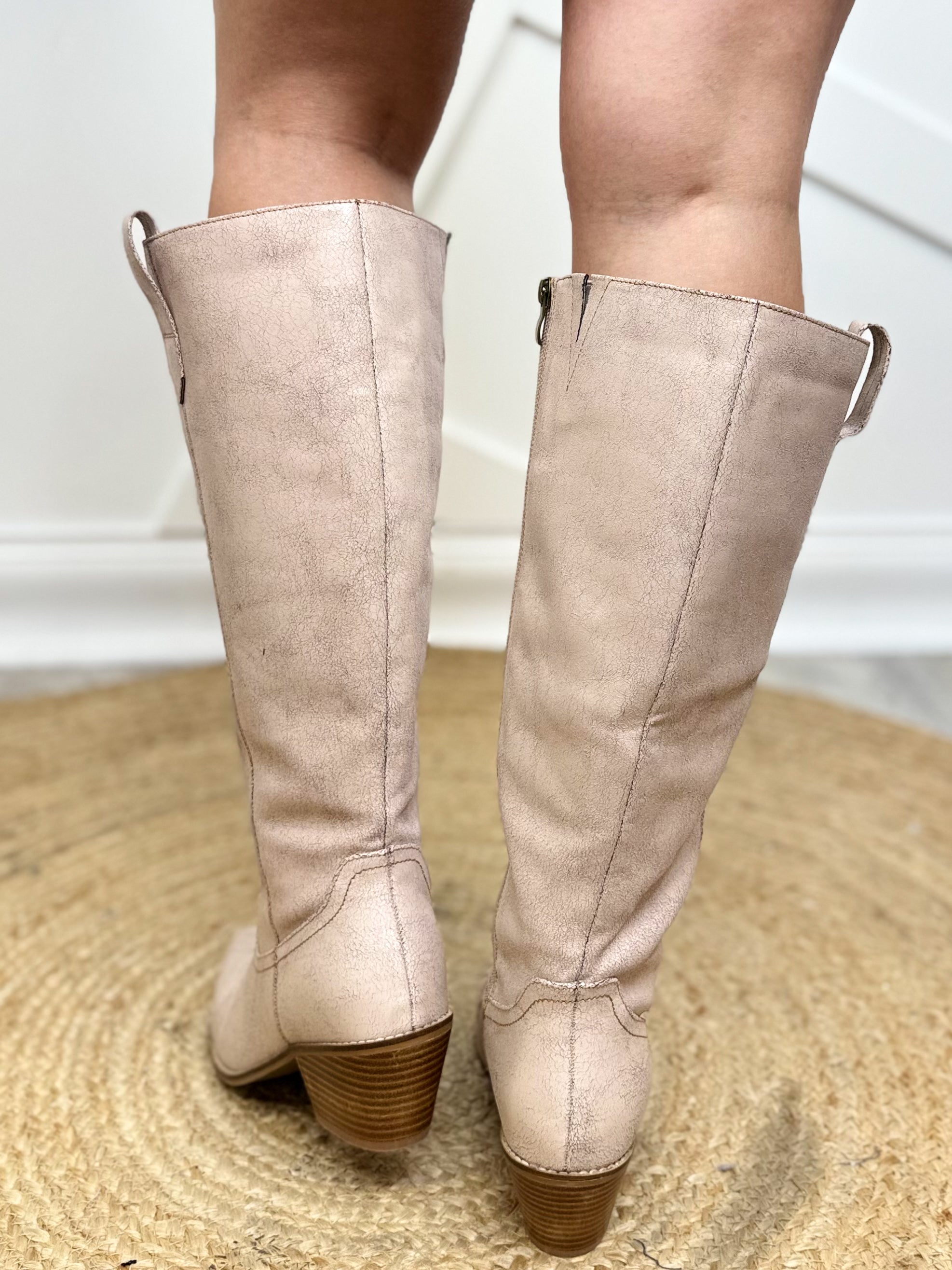 Hats Off Boots - Putty Crackle-350 Shoes-Corkys-Heathered Boho Boutique, Women's Fashion and Accessories in Palmetto, FL