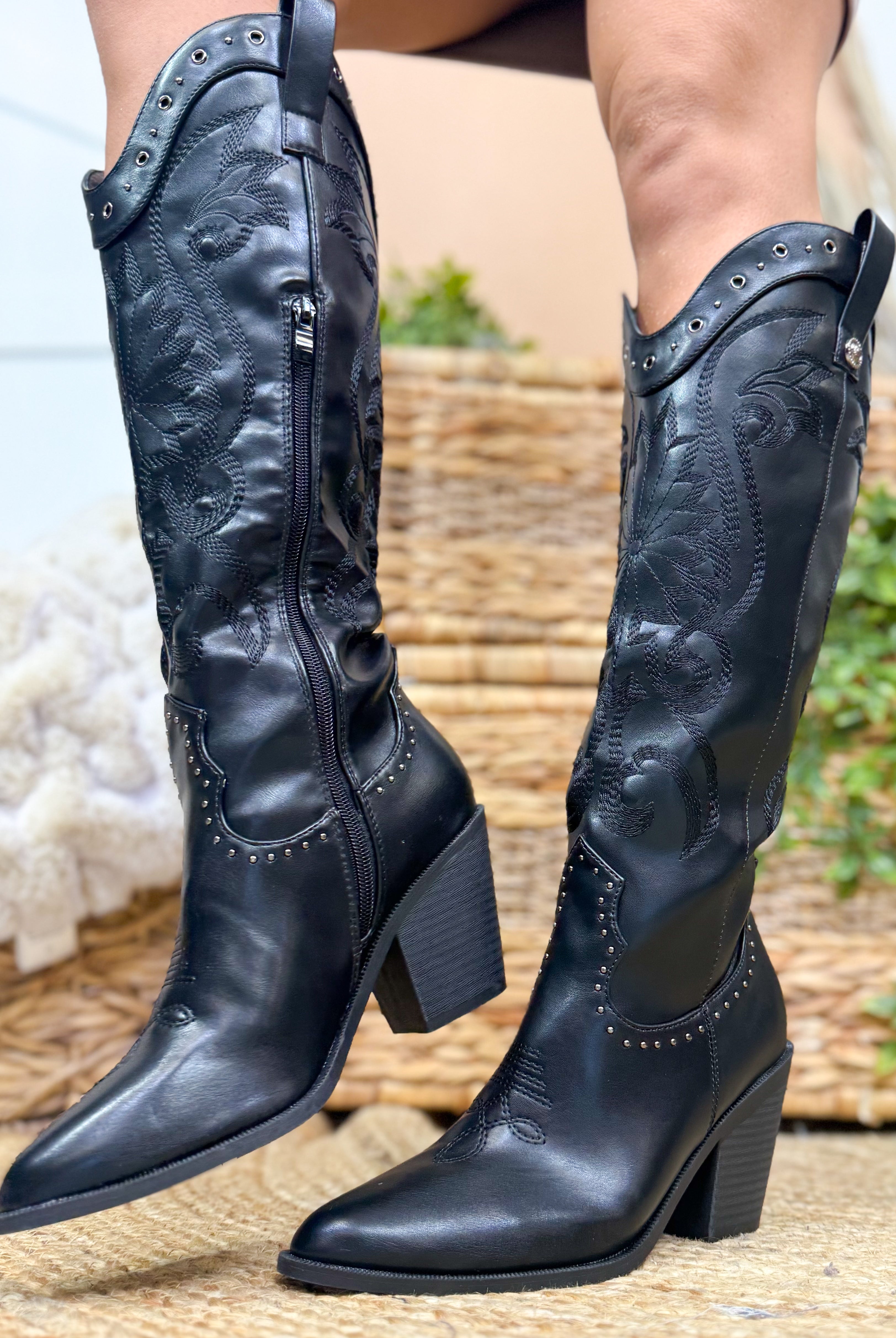 Emerge Boots - Black-350 SHOES-Top Guy-Heathered Boho Boutique, Women's Fashion and Accessories in Palmetto, FL