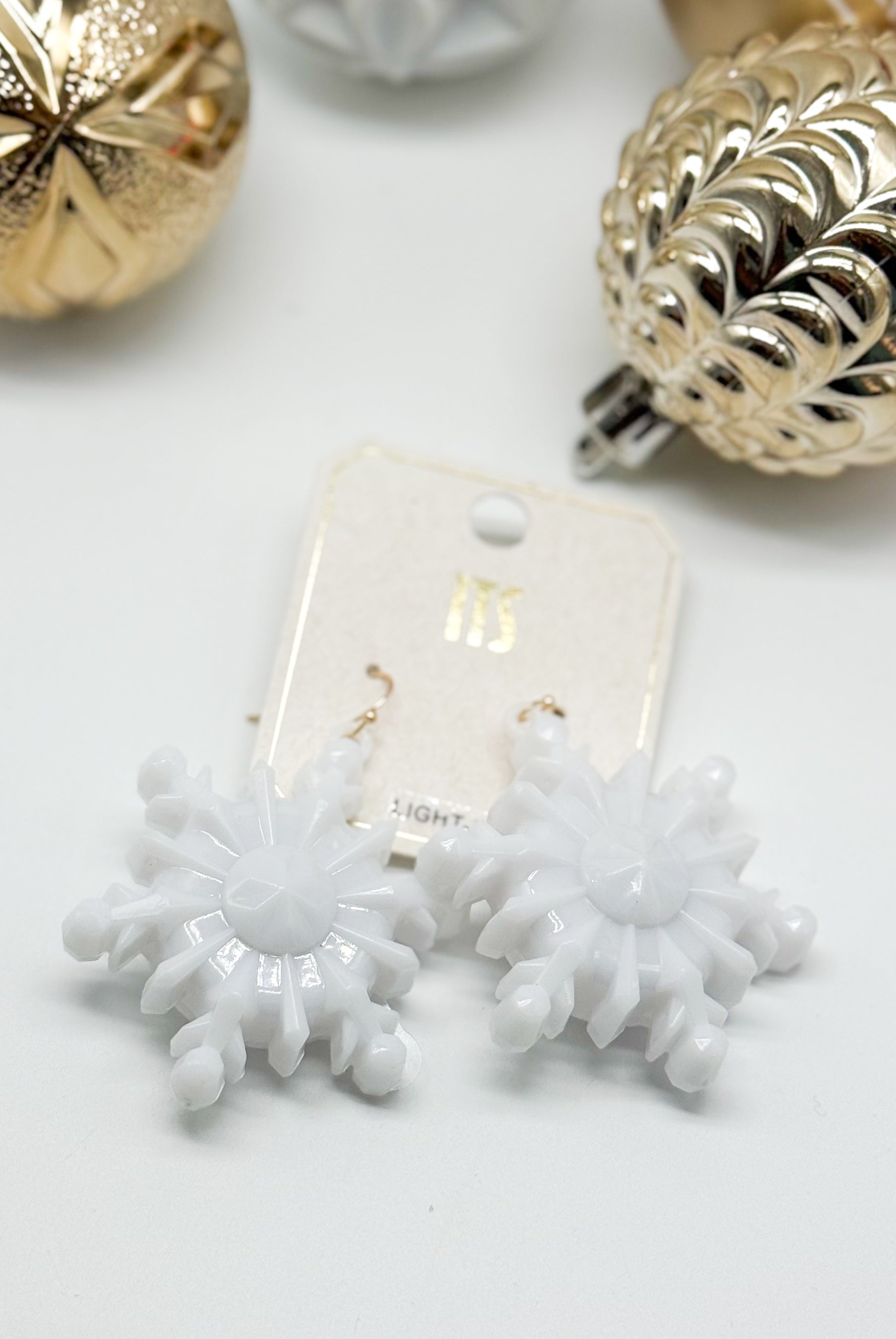 Light Up Winter Earring-310 Jewelry-RNK Jewelry-Heathered Boho Boutique, Women's Fashion and Accessories in Palmetto, FL
