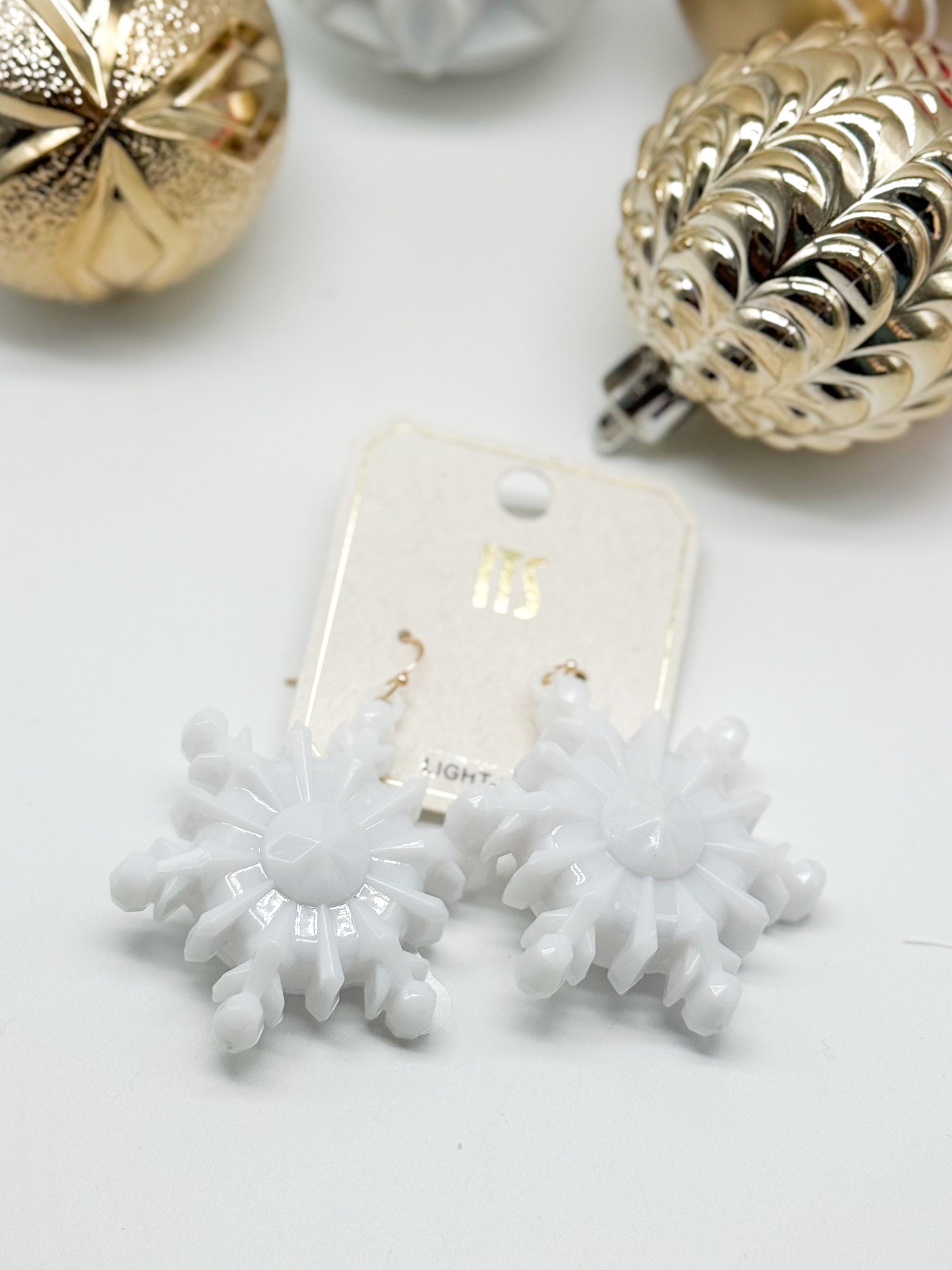 Light Up Winter Earring-310 Jewelry-RNK Jewelry-Heathered Boho Boutique, Women's Fashion and Accessories in Palmetto, FL