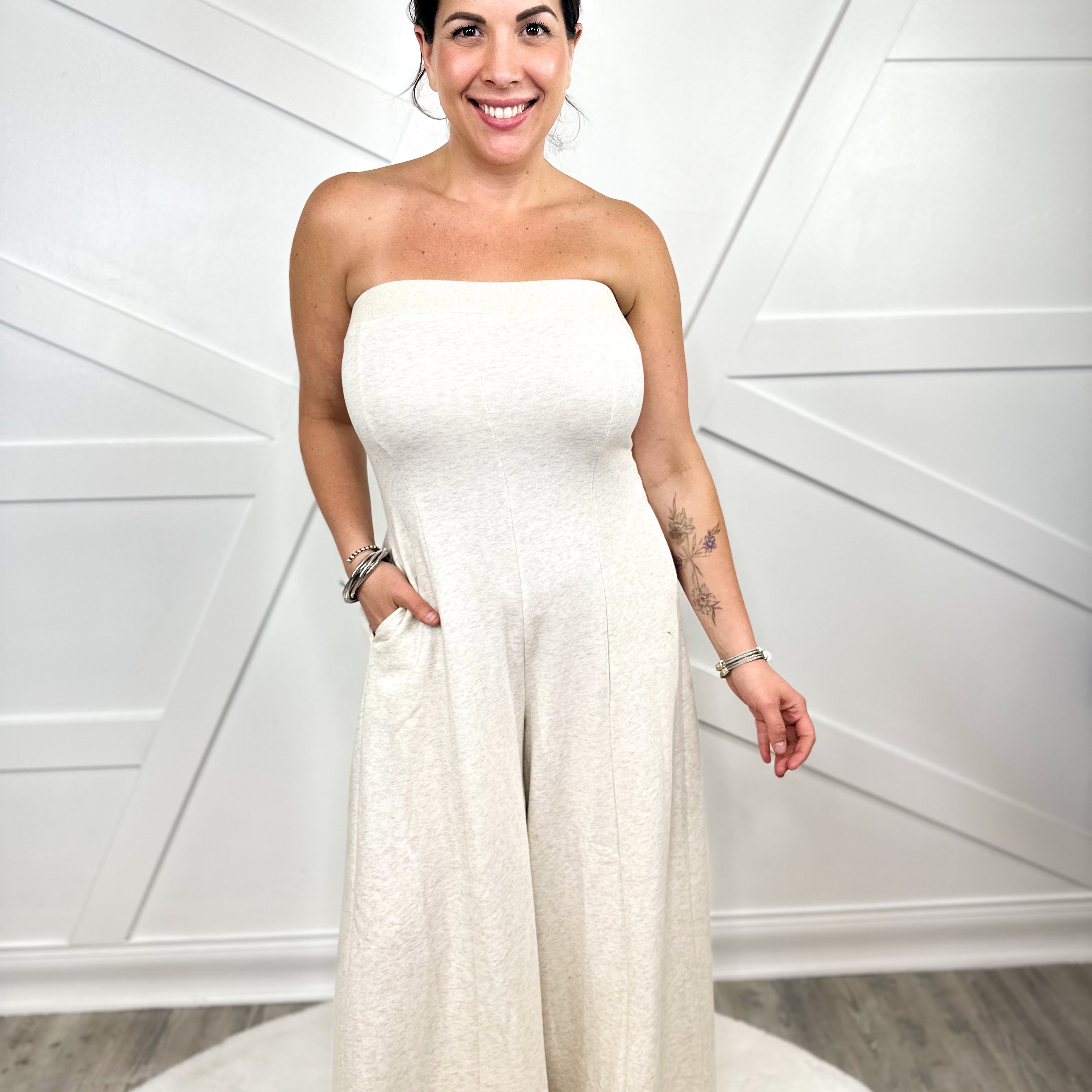 Restock: Be Yourself Jumpsuit-230 DRESSES/JUMPSUITS/ROMPERS-Davi & Dani-Heathered Boho Boutique, Women's Fashion and Accessories in Palmetto, FL
