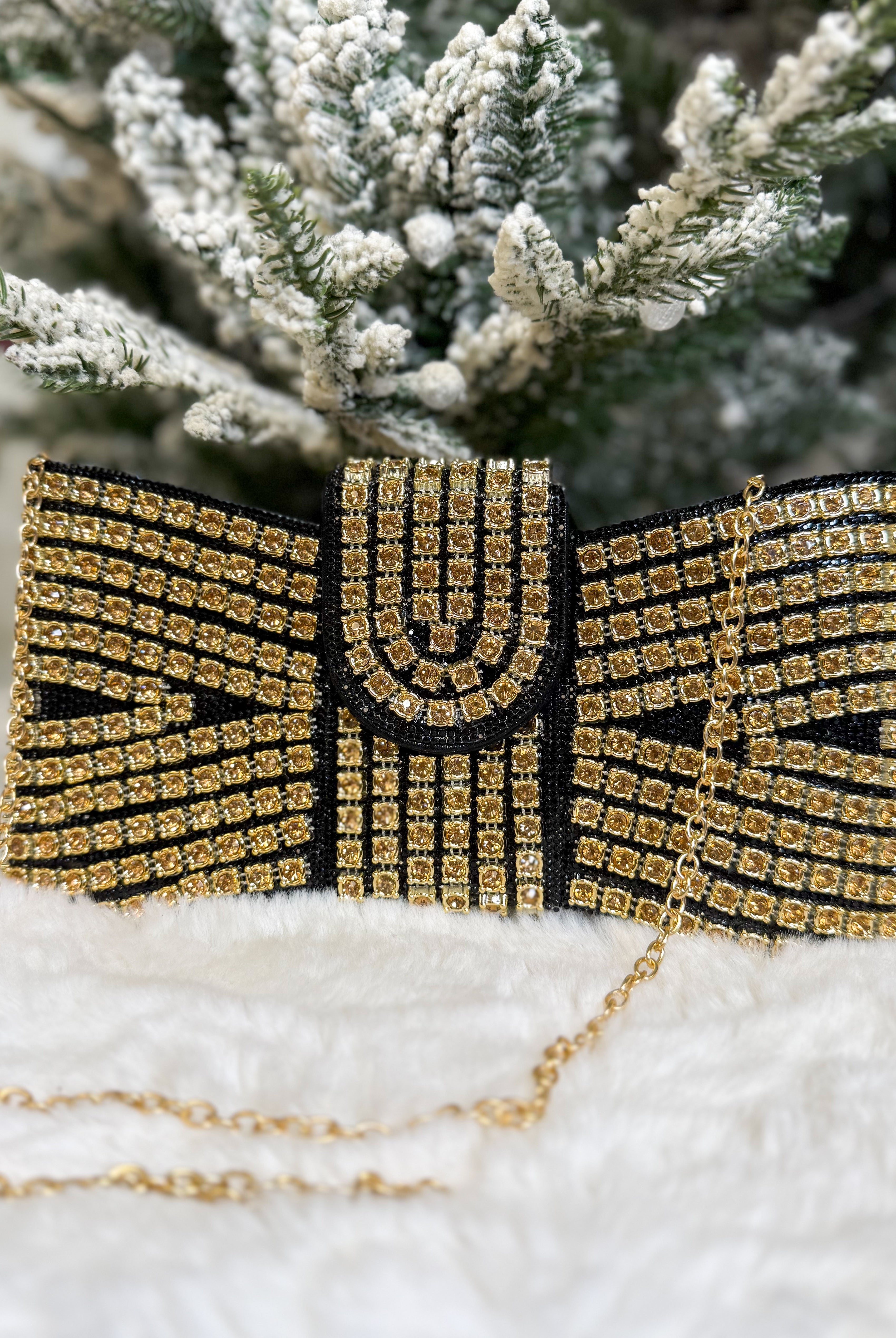 Night Out Bow Clutch-320 Bags-A Touch of Style-Heathered Boho Boutique, Women's Fashion and Accessories in Palmetto, FL