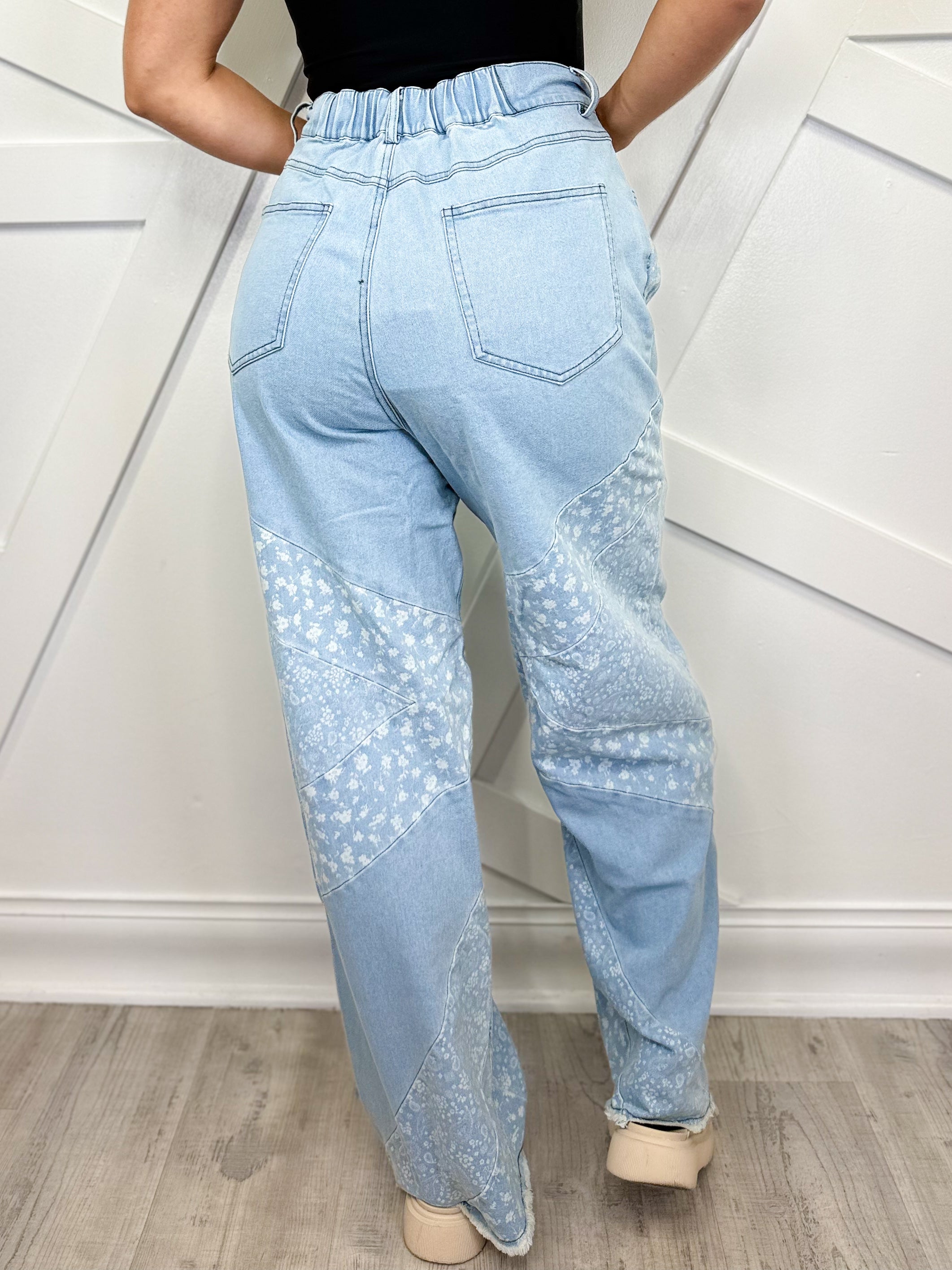 Botanica Jeans-190 JEANS-Davi & Dani-Heathered Boho Boutique, Women's Fashion and Accessories in Palmetto, FL