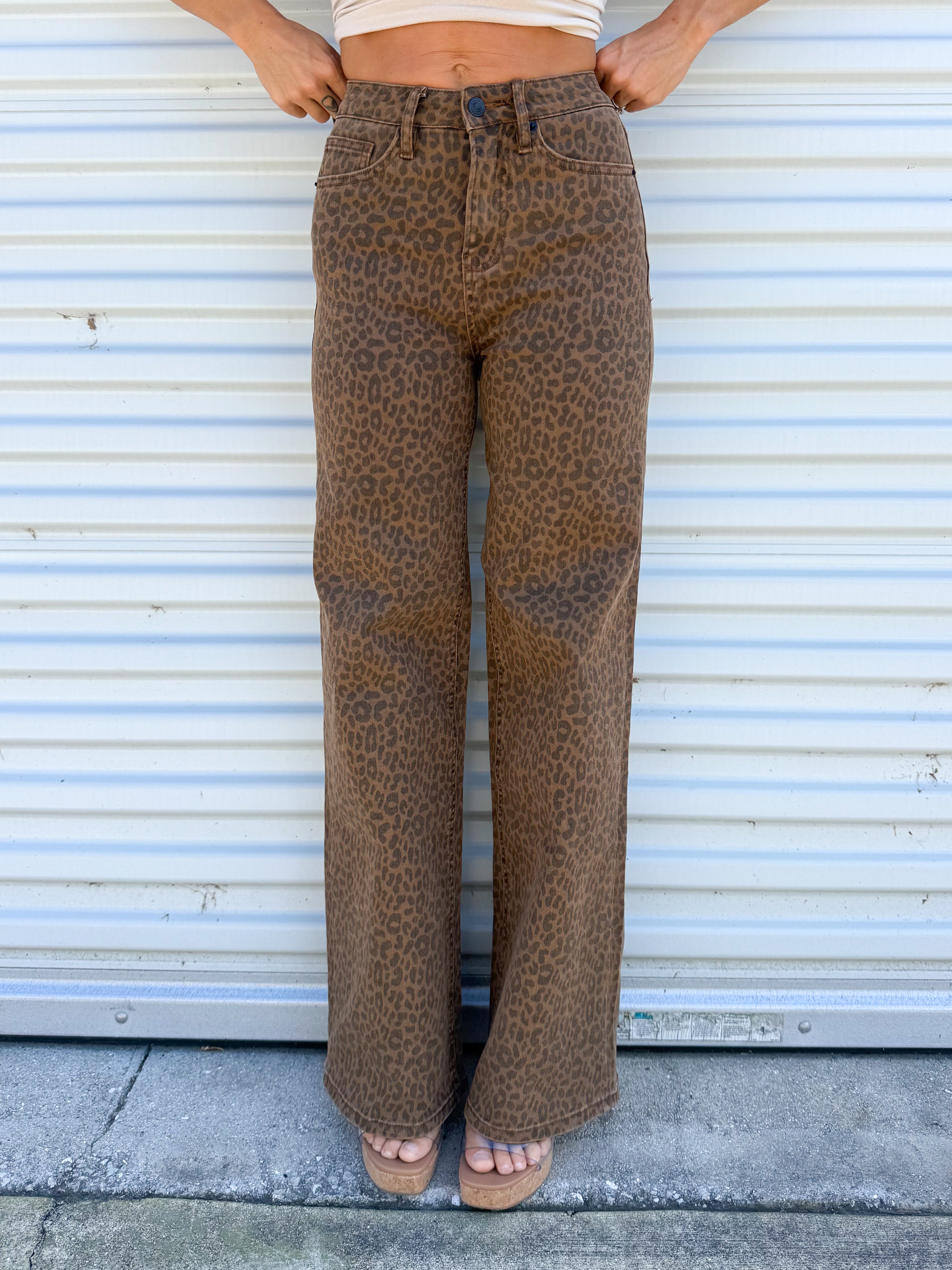 Natural Instinct Wide Leg Jeans-190 JEANS-Mica Denim-Heathered Boho Boutique, Women's Fashion and Accessories in Palmetto, FL