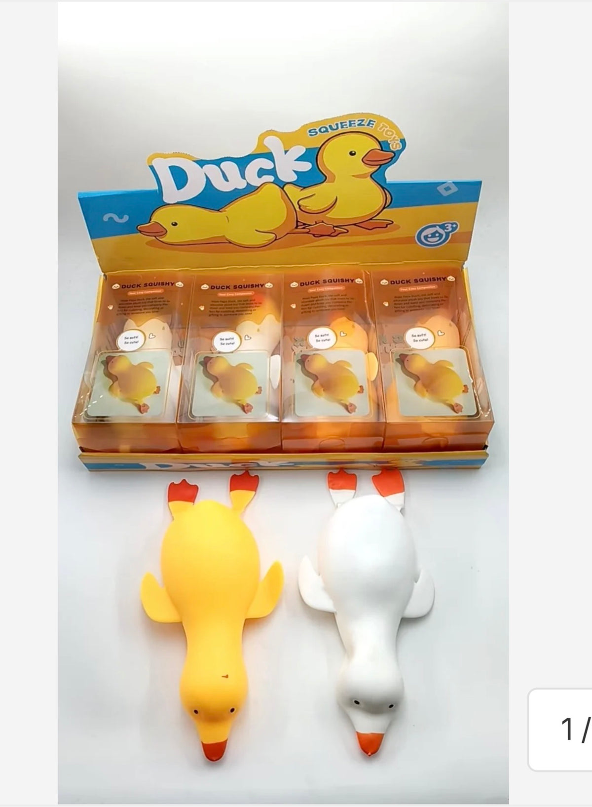 Jumbo Duck Squishy-340 Other Accessories-YOUNGSGA-Heathered Boho Boutique, Women's Fashion and Accessories in Palmetto, FL