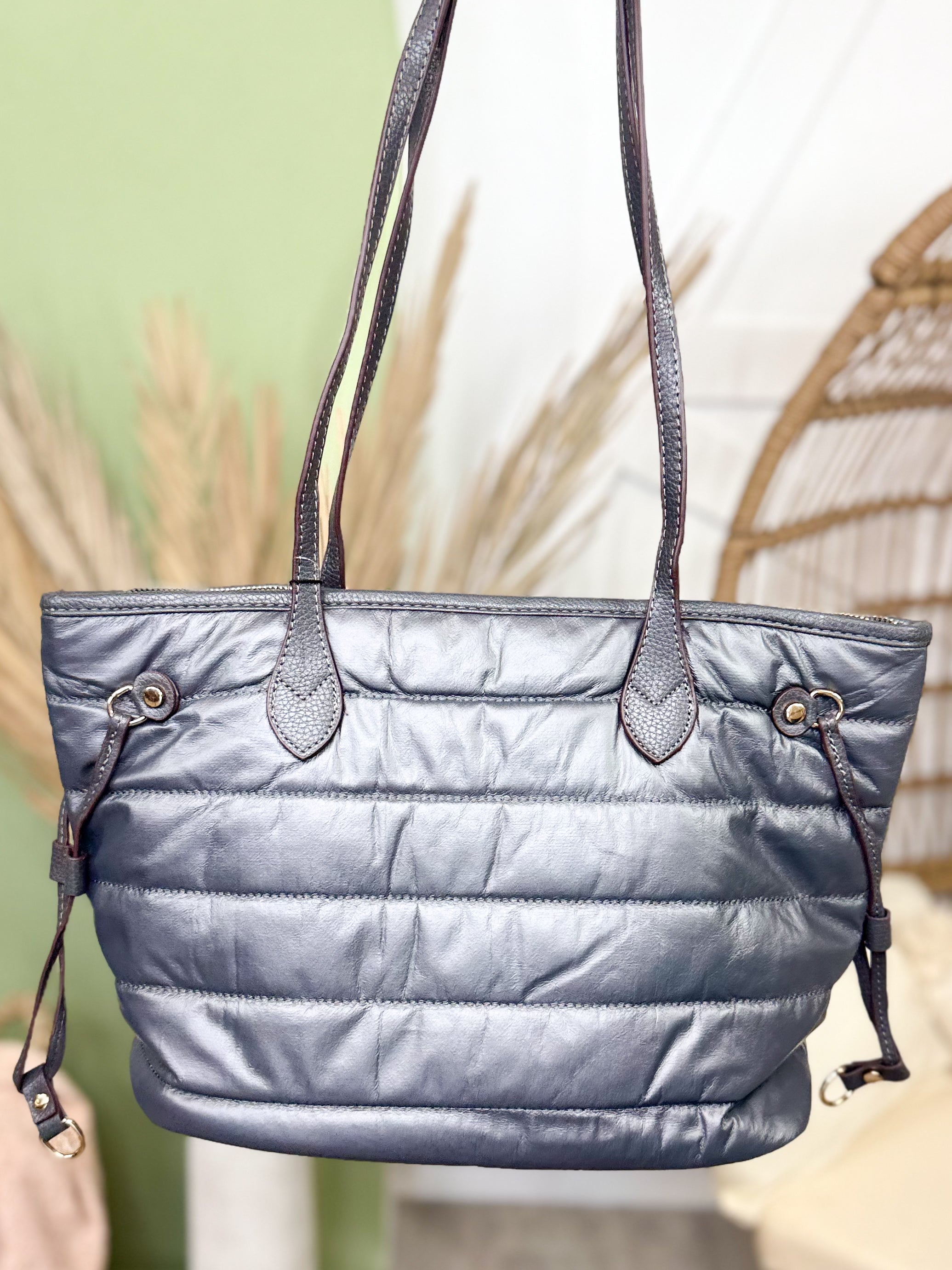 Puffin Up Shoulder Bag-320 Bags-A Touch of Style-Heathered Boho Boutique, Women's Fashion and Accessories in Palmetto, FL