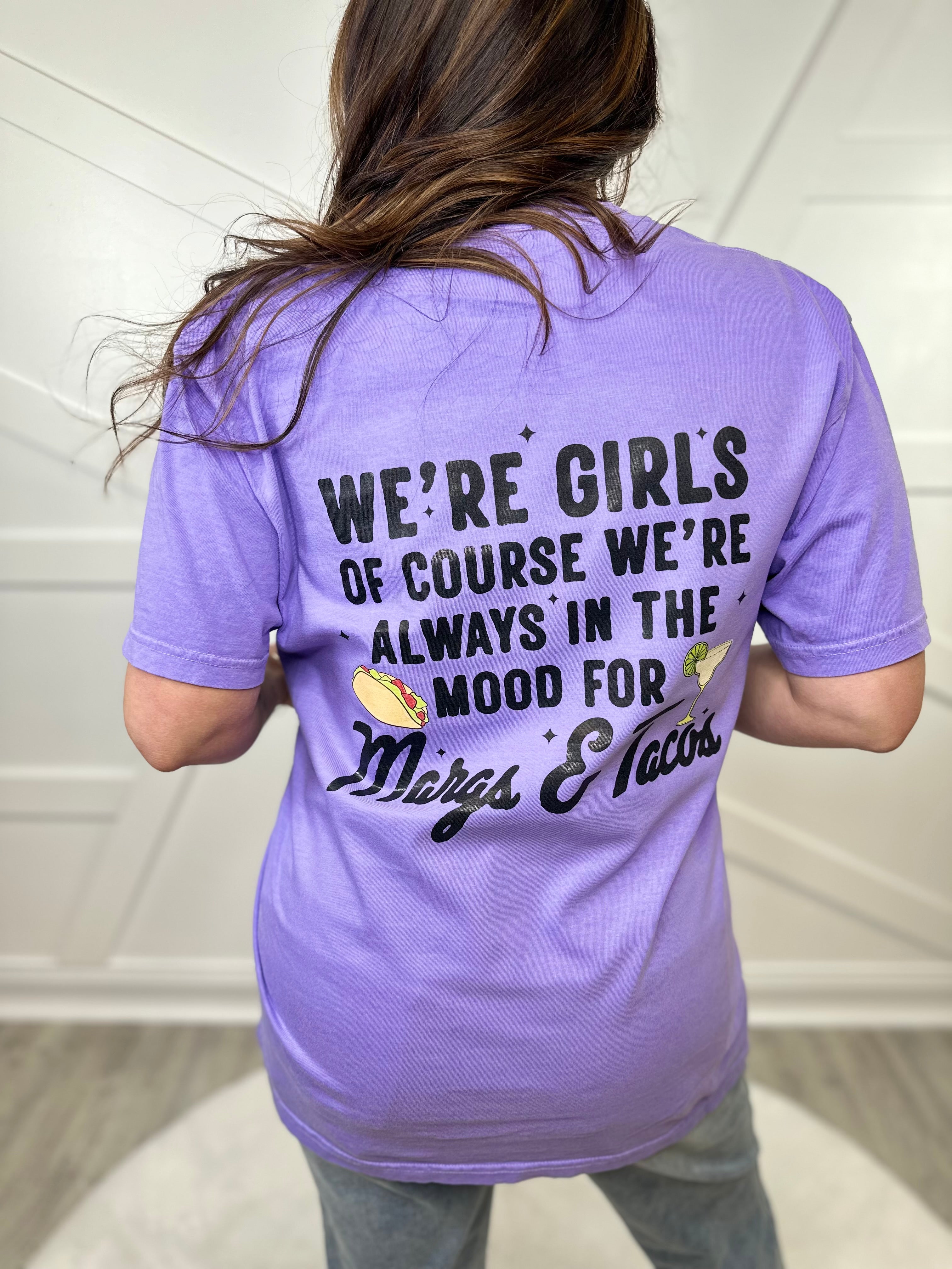 We're Girls Graphic Tee-130 Graphic Tees-Heathered Boho-Heathered Boho Boutique, Women's Fashion and Accessories in Palmetto, FL