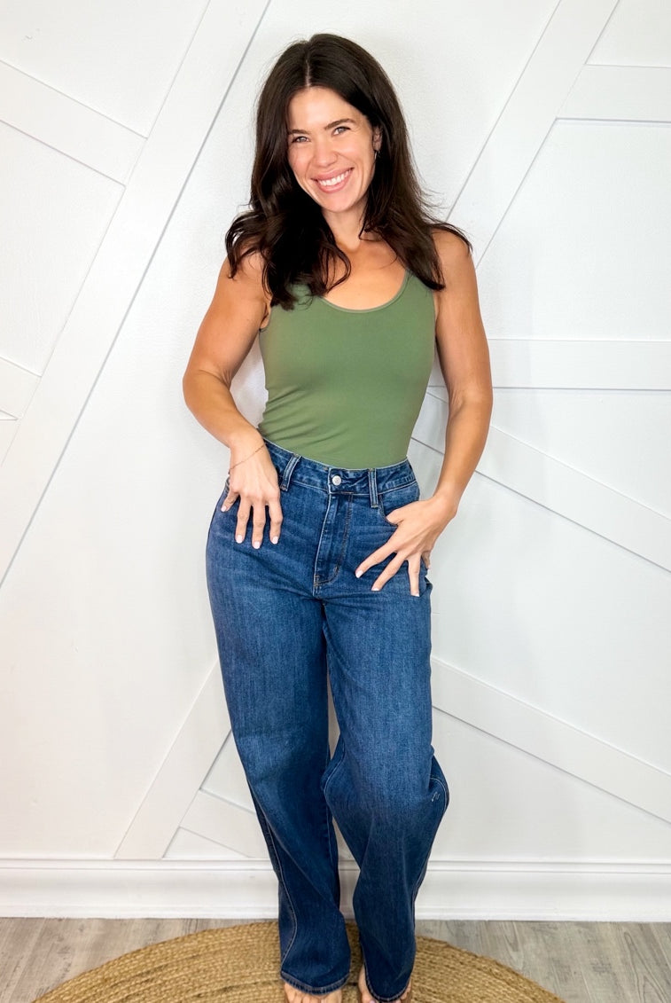 Classic Wilhelmina Jeans By Judy Blue-190 JEANS-JUDY BLUE-Heathered Boho Boutique, Women's Fashion and Accessories in Palmetto, FL