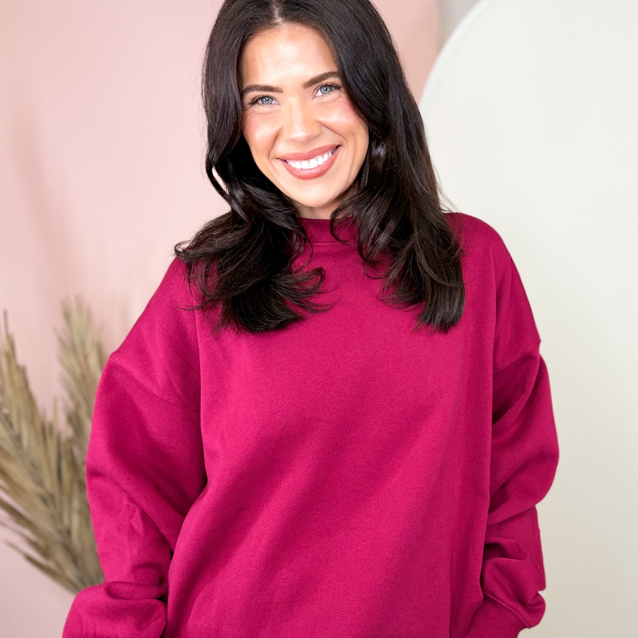The Comfort Club Sweatshirt-125 SWEATER-ZENANA-Heathered Boho Boutique, Women's Fashion and Accessories in Palmetto, FL