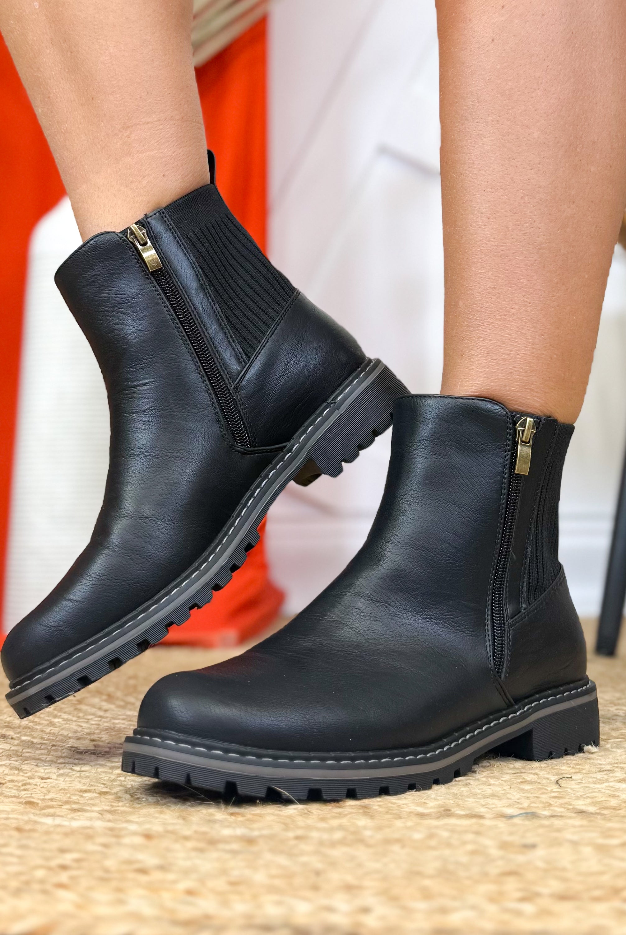 Don't Be Difficult Boots - Black-350 SHOES-Corkys-Heathered Boho Boutique, Women's Fashion and Accessories in Palmetto, FL