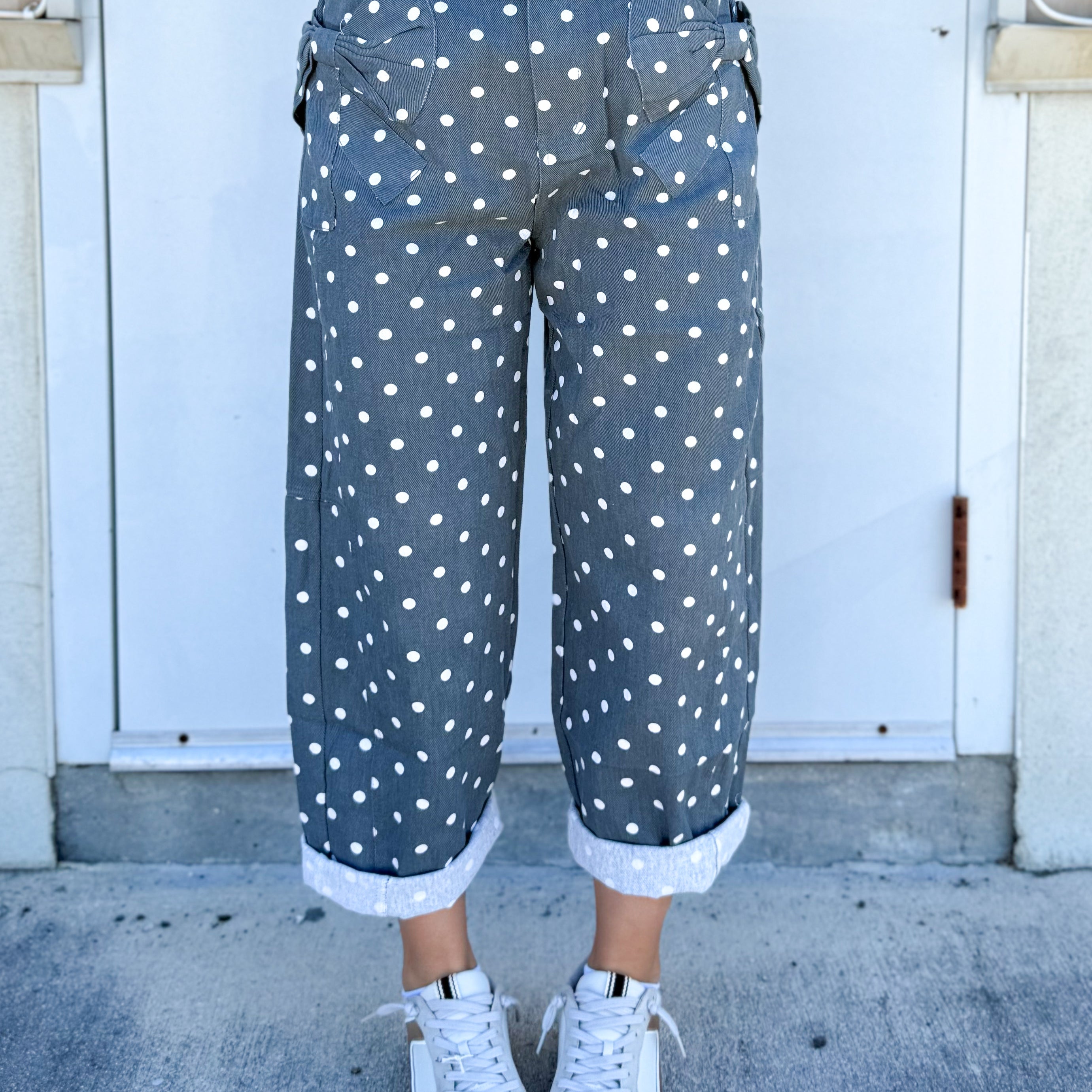 Spot On Denim Pants-150 PANTS-ODDI-Heathered Boho Boutique, Women's Fashion and Accessories in Palmetto, FL
