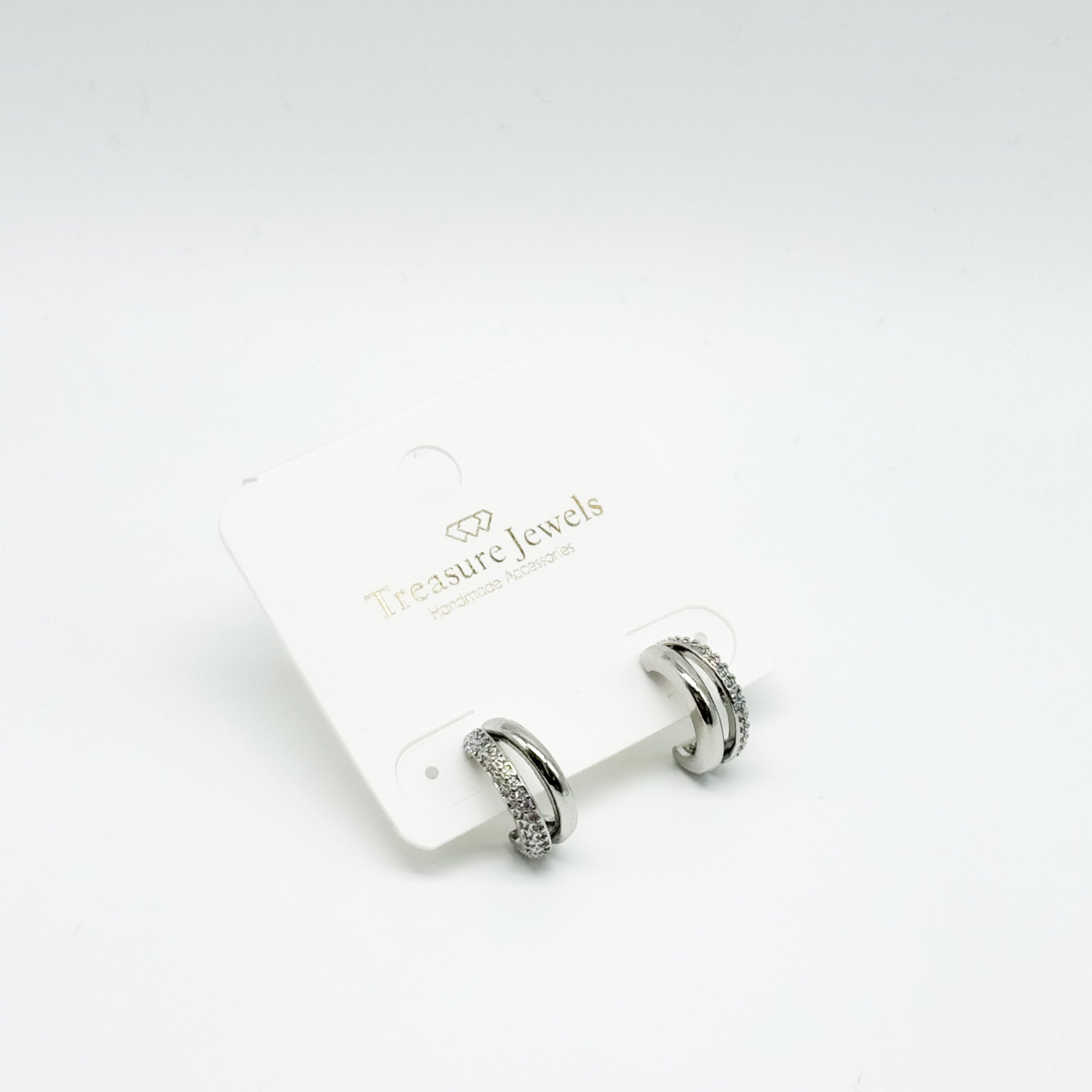 DOORBUSTER: Mini Mirage Hoop-310 Jewelry-Treasure Jewels-Heathered Boho Boutique, Women's Fashion and Accessories in Palmetto, FL