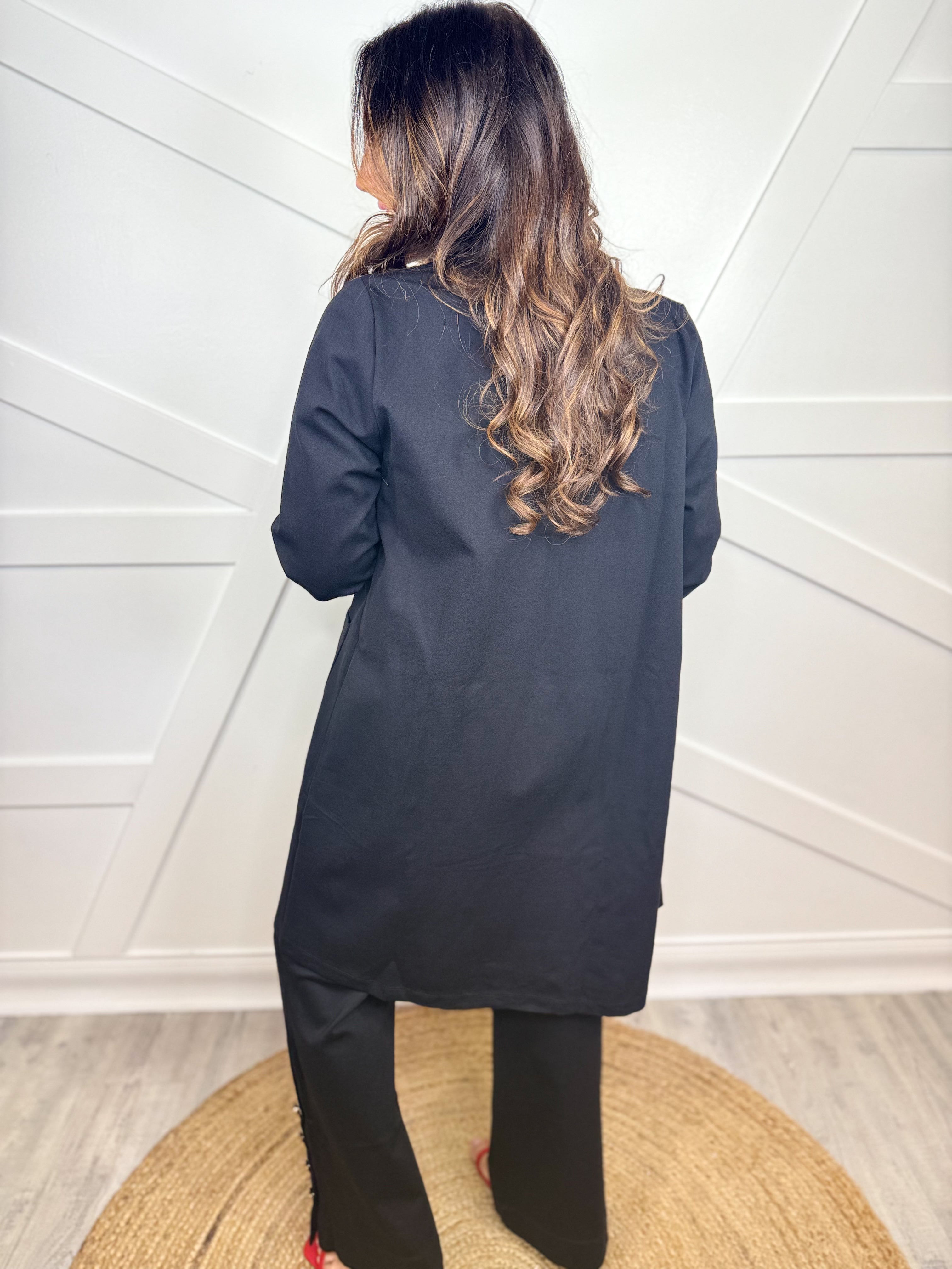 Charming Encounter Jacket-200 JACKETS/SHACKETS-DEAR SCARLETT-Heathered Boho Boutique, Women's Fashion and Accessories in Palmetto, FL