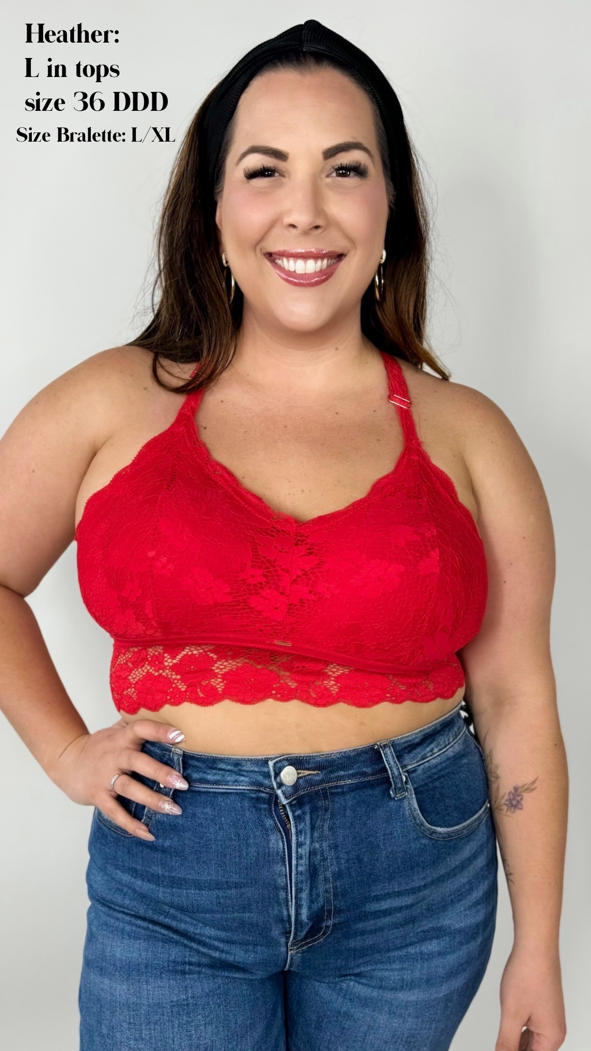 Juliette Lace Bralette (Reg/Curvy)-140 Body Suits/ Intimates-Jady K-Heathered Boho Boutique, Women's Fashion and Accessories in Palmetto, FL