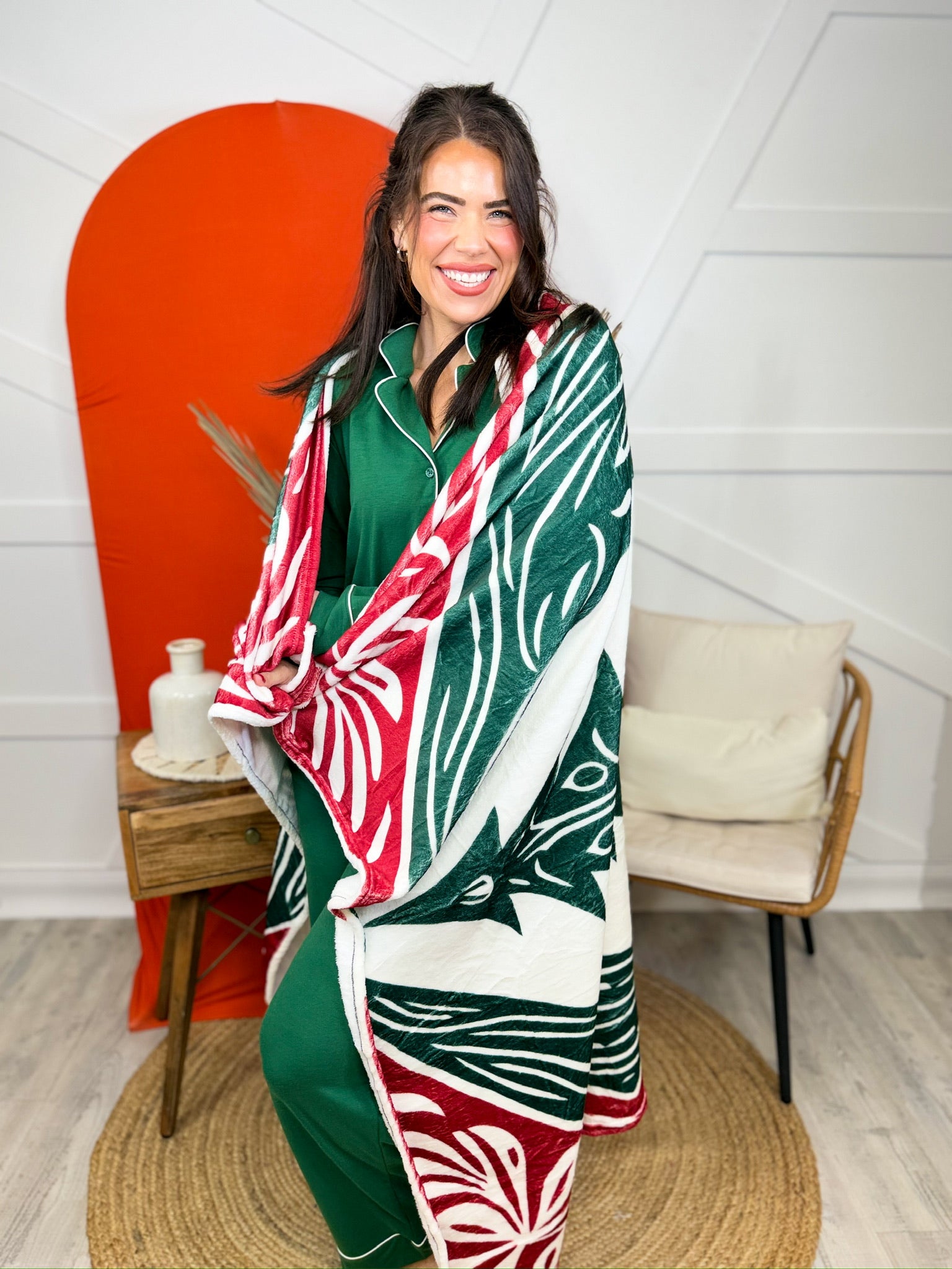 Tree Blanket-340 Other Accessories-Alibaba-Heathered Boho Boutique, Women's Fashion and Accessories in Palmetto, FL