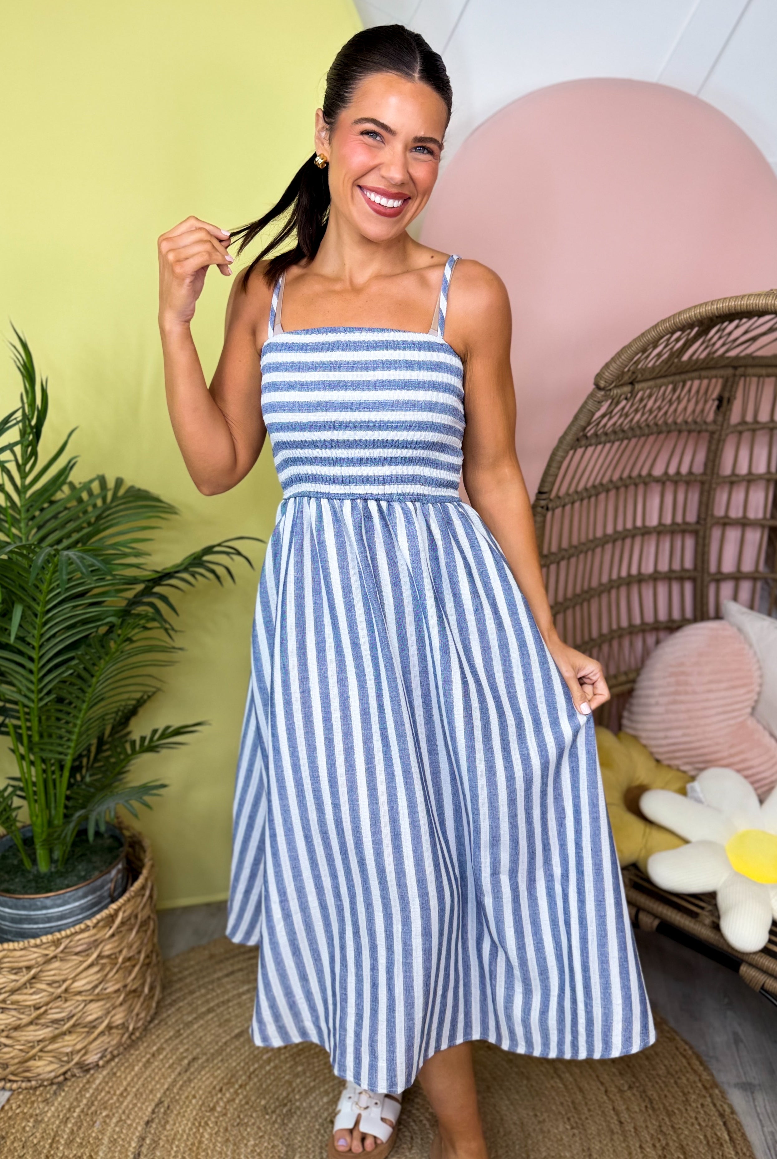 Sail Away Maxi Dress-230 DRESSES/JUMPSUITS/ROMPERS-SEW IN LOVE-Heathered Boho Boutique, Women's Fashion and Accessories in Palmetto, FL