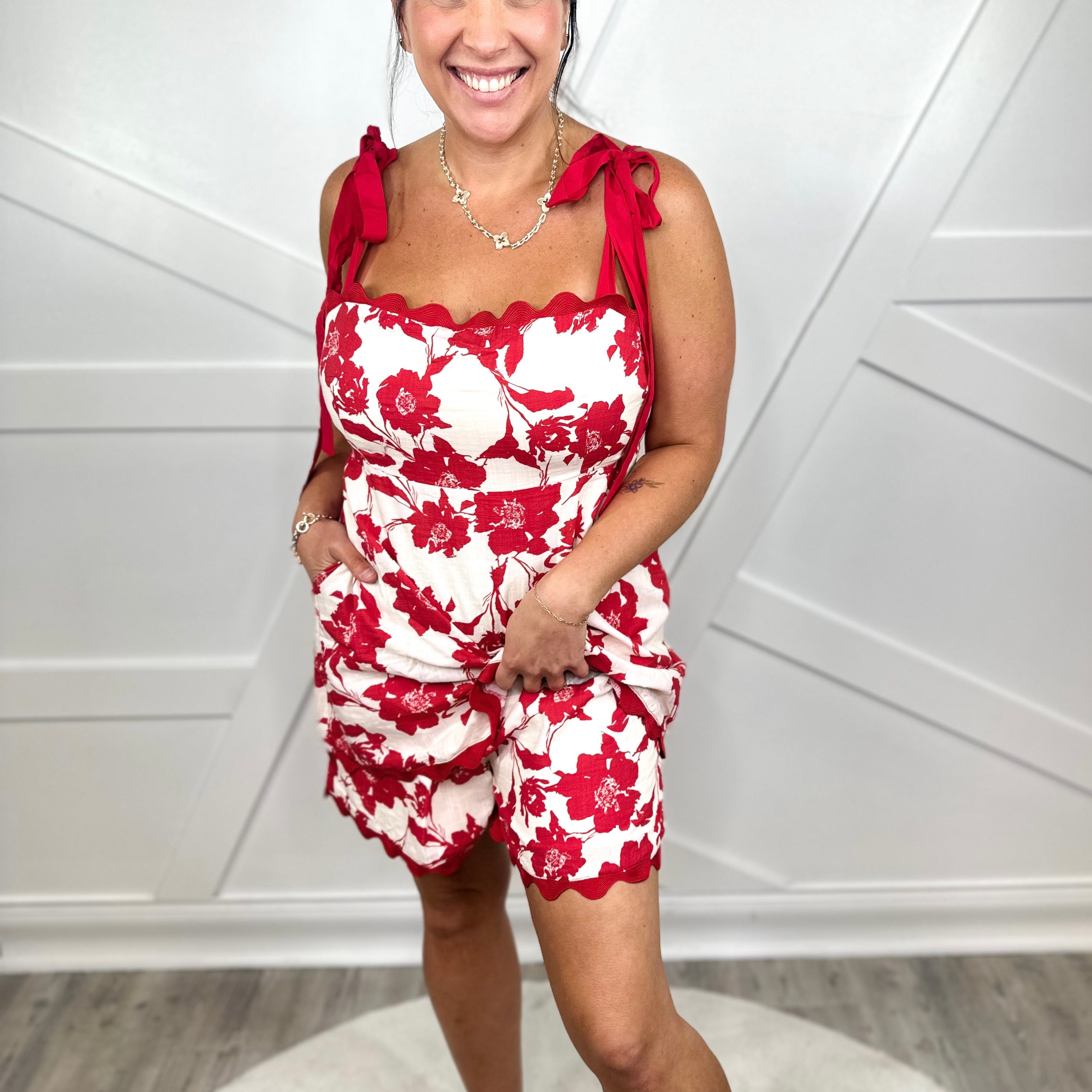 Perfect Aura Romper-230 DRESSES/JUMPSUITS/ROMPERS-Davi & Dani-Heathered Boho Boutique, Women's Fashion and Accessories in Palmetto, FL