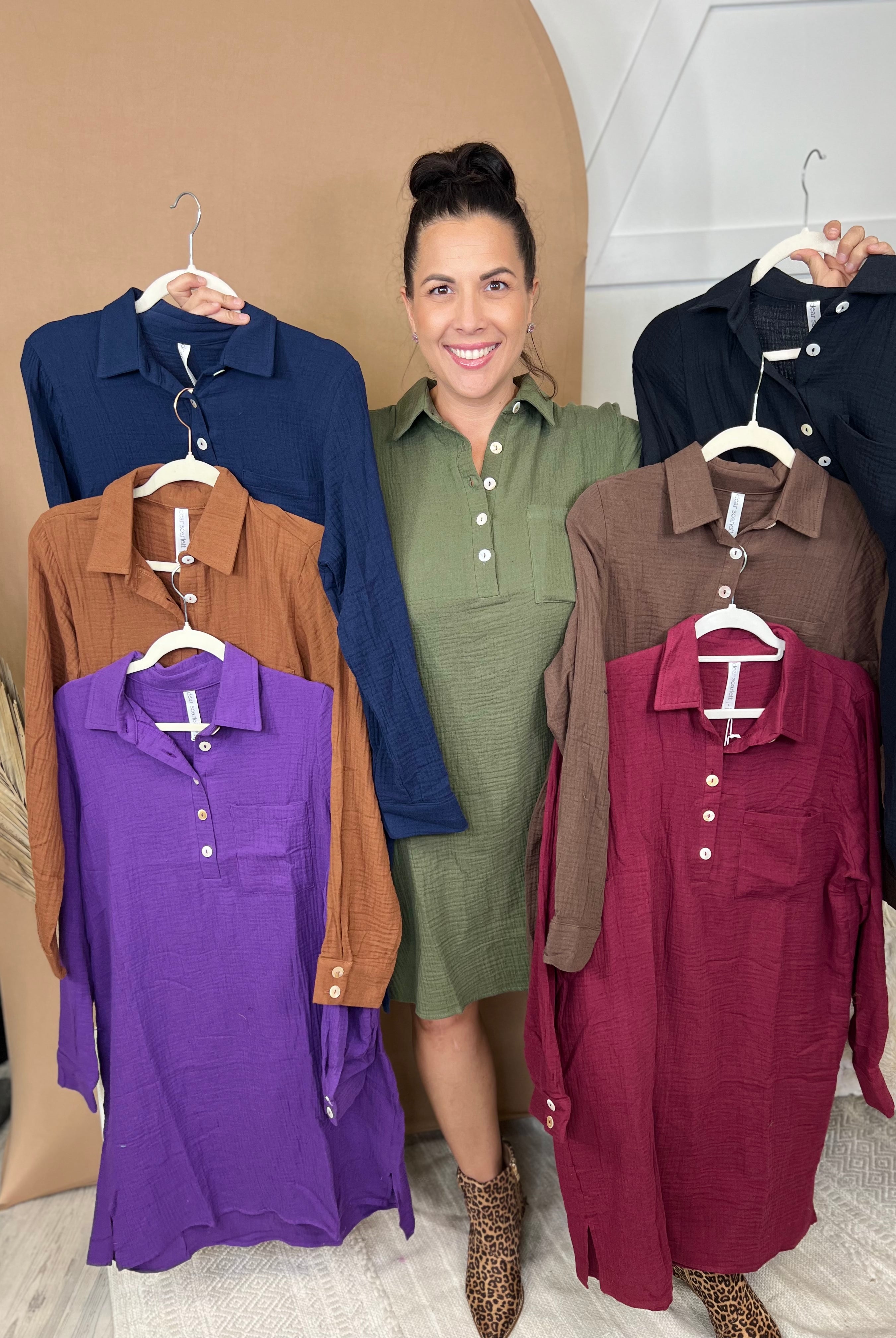 Sorelle Dress-230 DRESSES/JUMPSUITS/ROMPERS-DEAR SCARLETT-Heathered Boho Boutique, Women's Fashion and Accessories in Palmetto, FL
