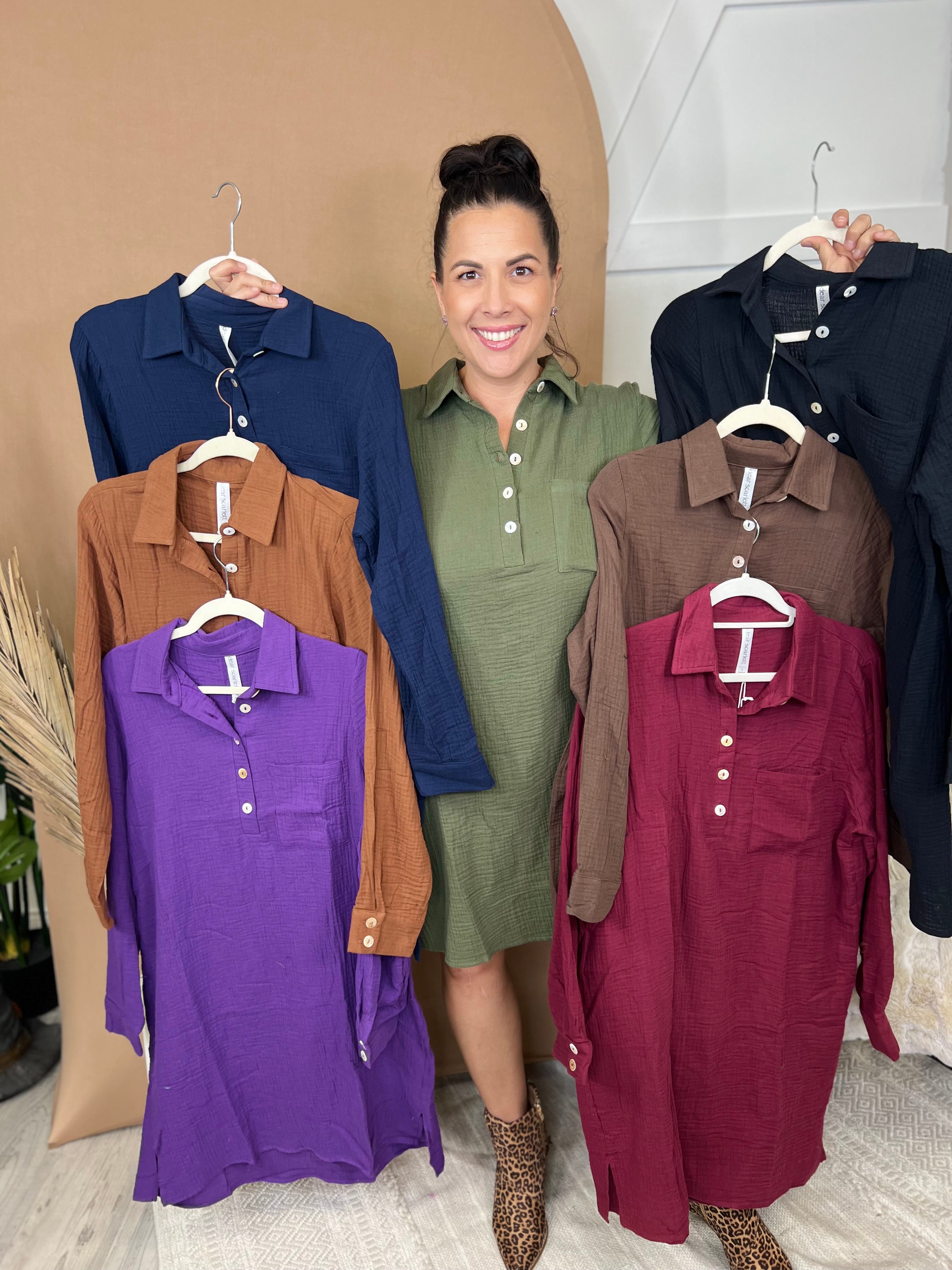 Sorelle Dress-230 DRESSES/JUMPSUITS/ROMPERS-DEAR SCARLETT-Heathered Boho Boutique, Women's Fashion and Accessories in Palmetto, FL
