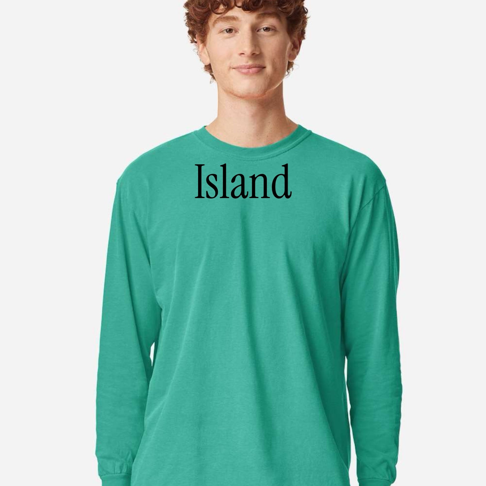 Will Not Fear-Black Text-Graphic Long Sleeve-130 Graphic Tees-Heathered Boho-Heathered Boho Boutique, Women's Fashion and Accessories in Palmetto, FL